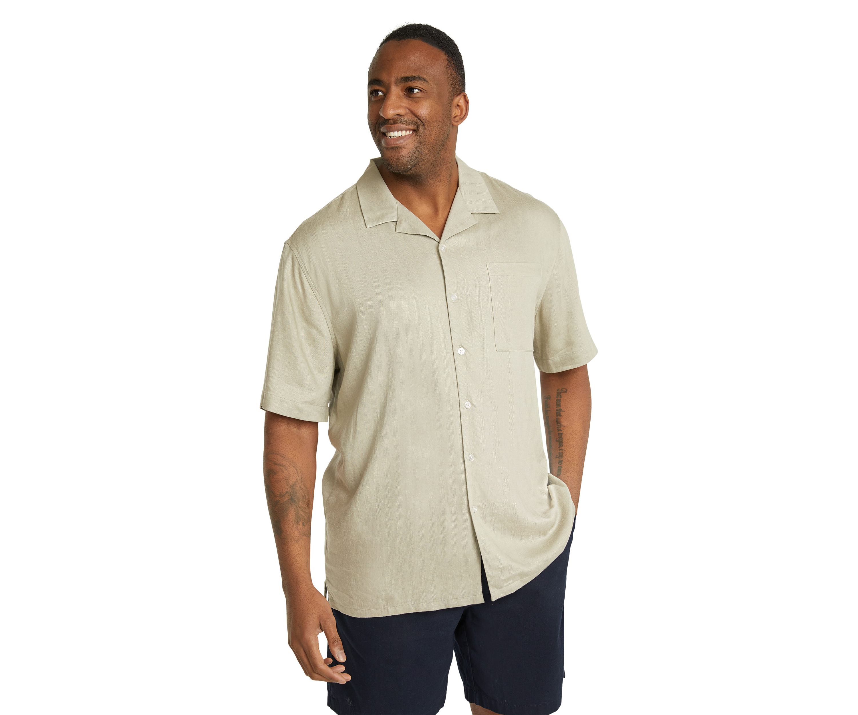 Big & Tall Johnny Bigg Mens Casper Relaxed Fit Shirt