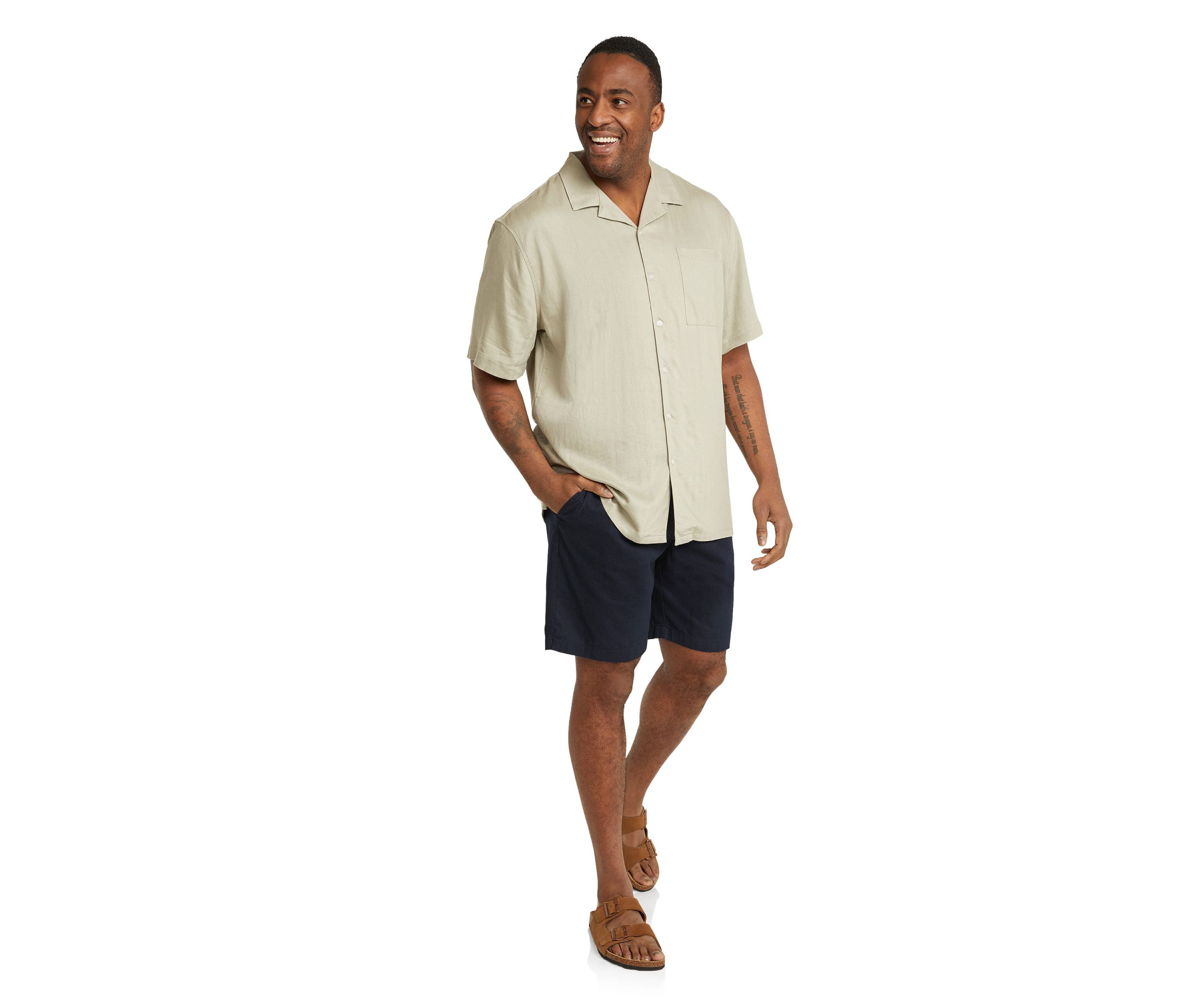 Big & Tall Johnny Bigg Mens Casper Relaxed Fit Shirt