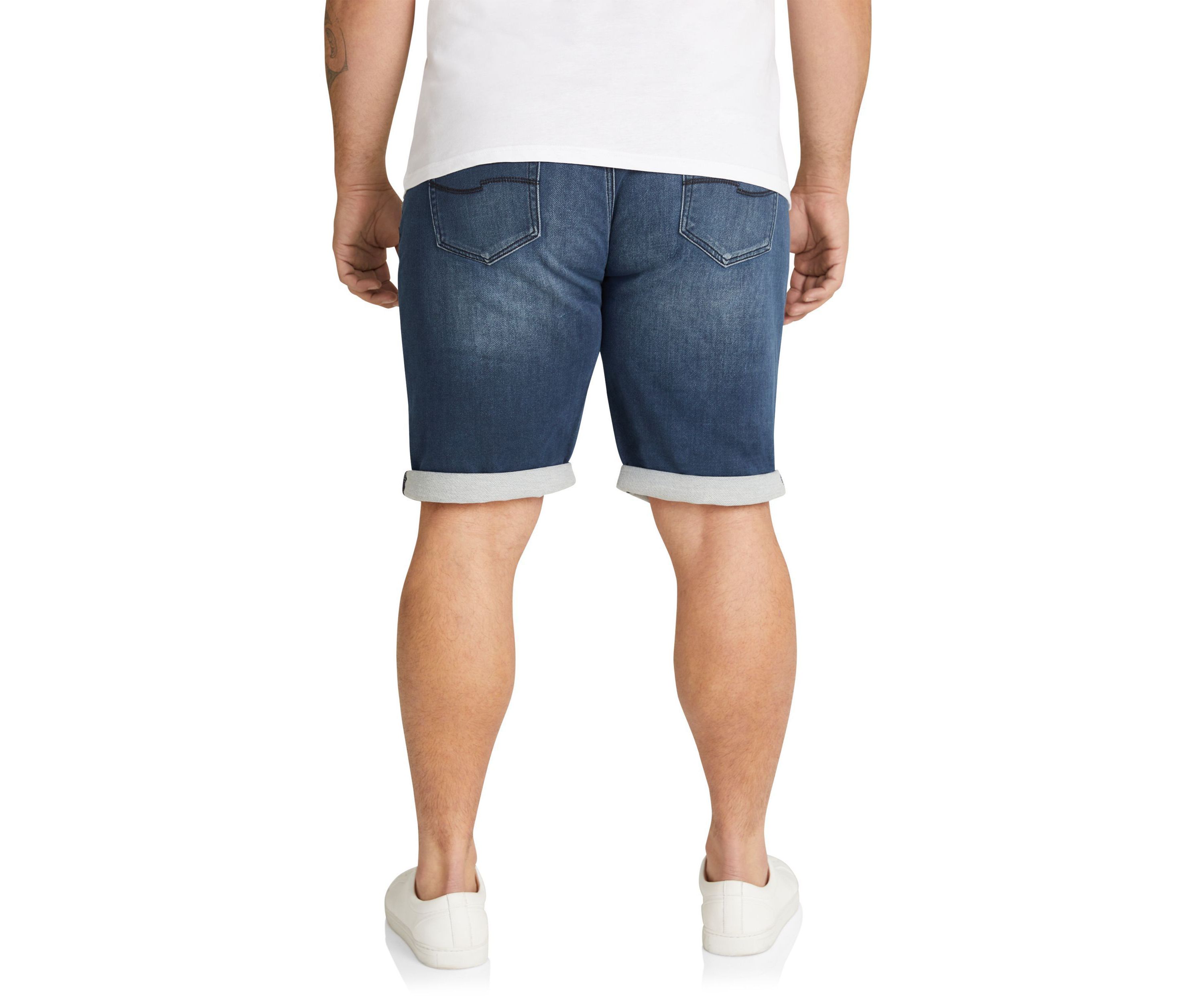 Big & Tall Deran Knit Denim Short