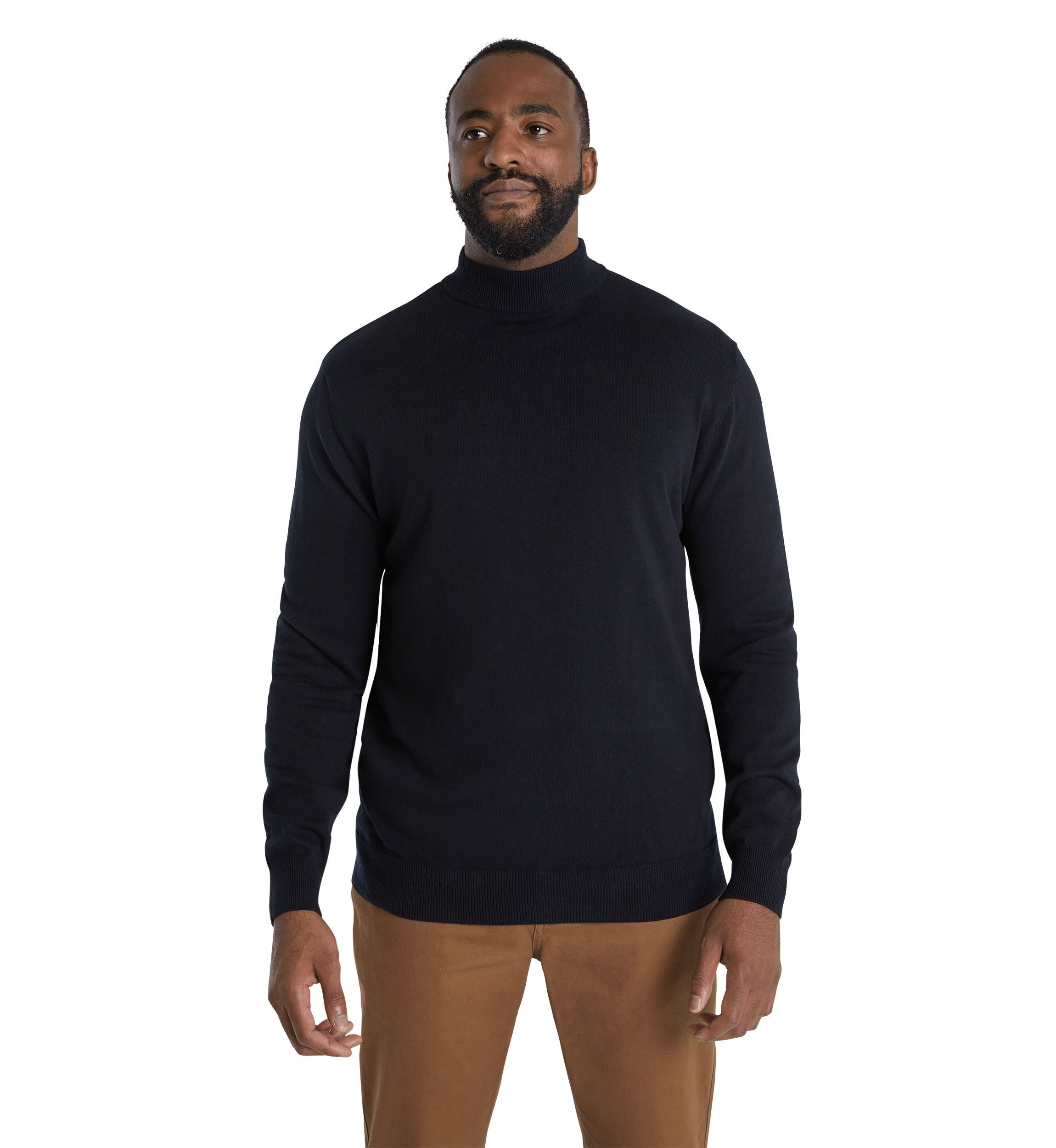 Big & Tall Essential Turtle Neck Sweater
