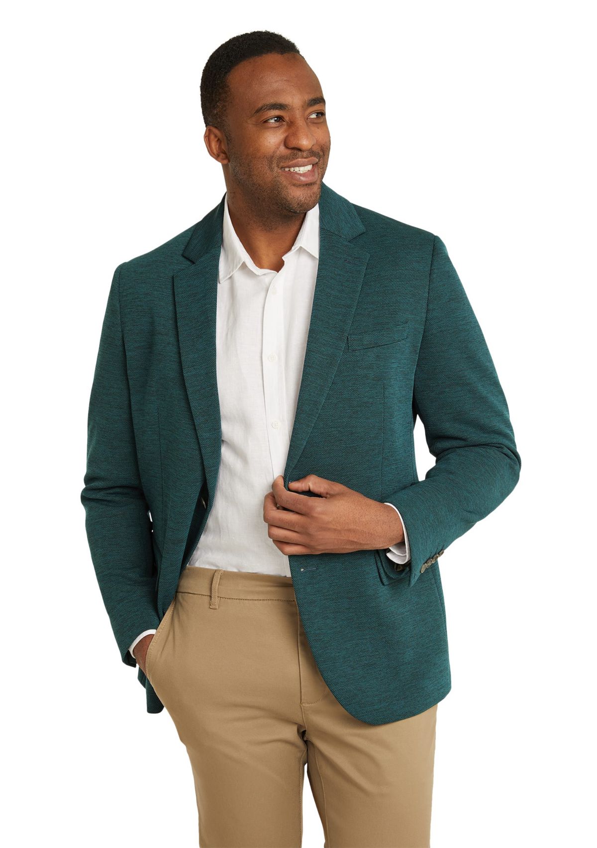 Big & Tall Johnny Bigg Mens Wesley Textured Stretch Blazer