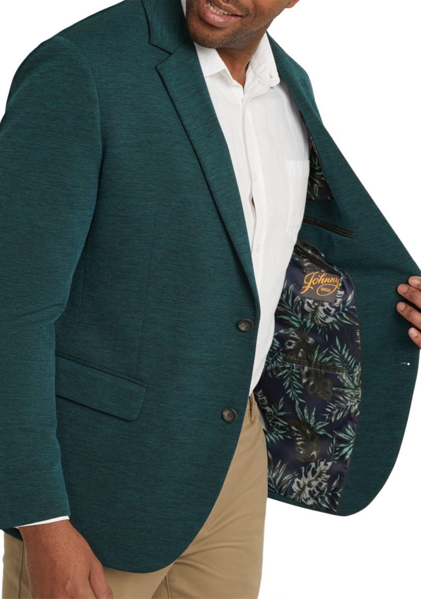 Big & Tall Johnny Bigg Mens Wesley Textured Stretch Blazer