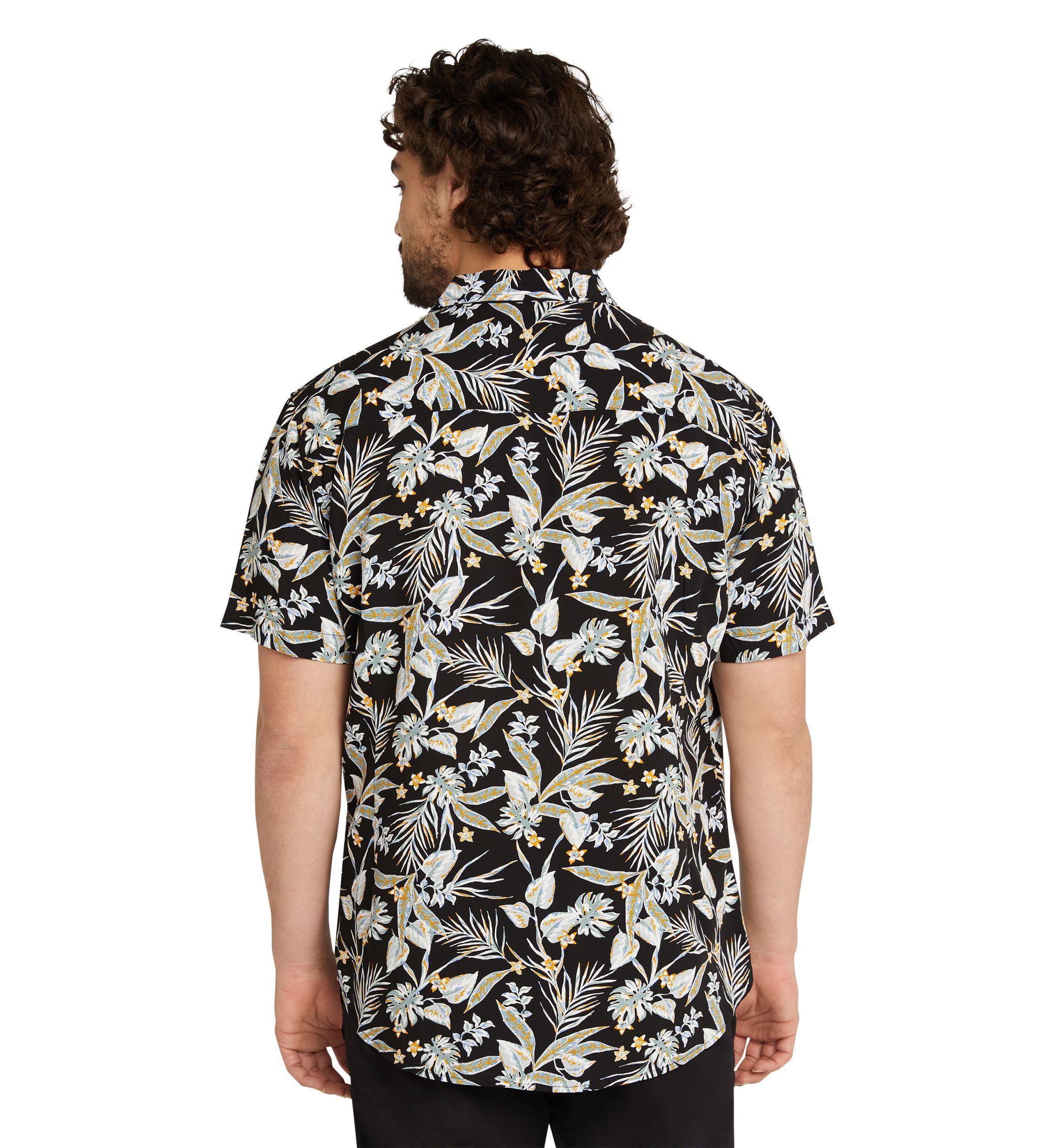 Big & Tall Tropics Print Shirt