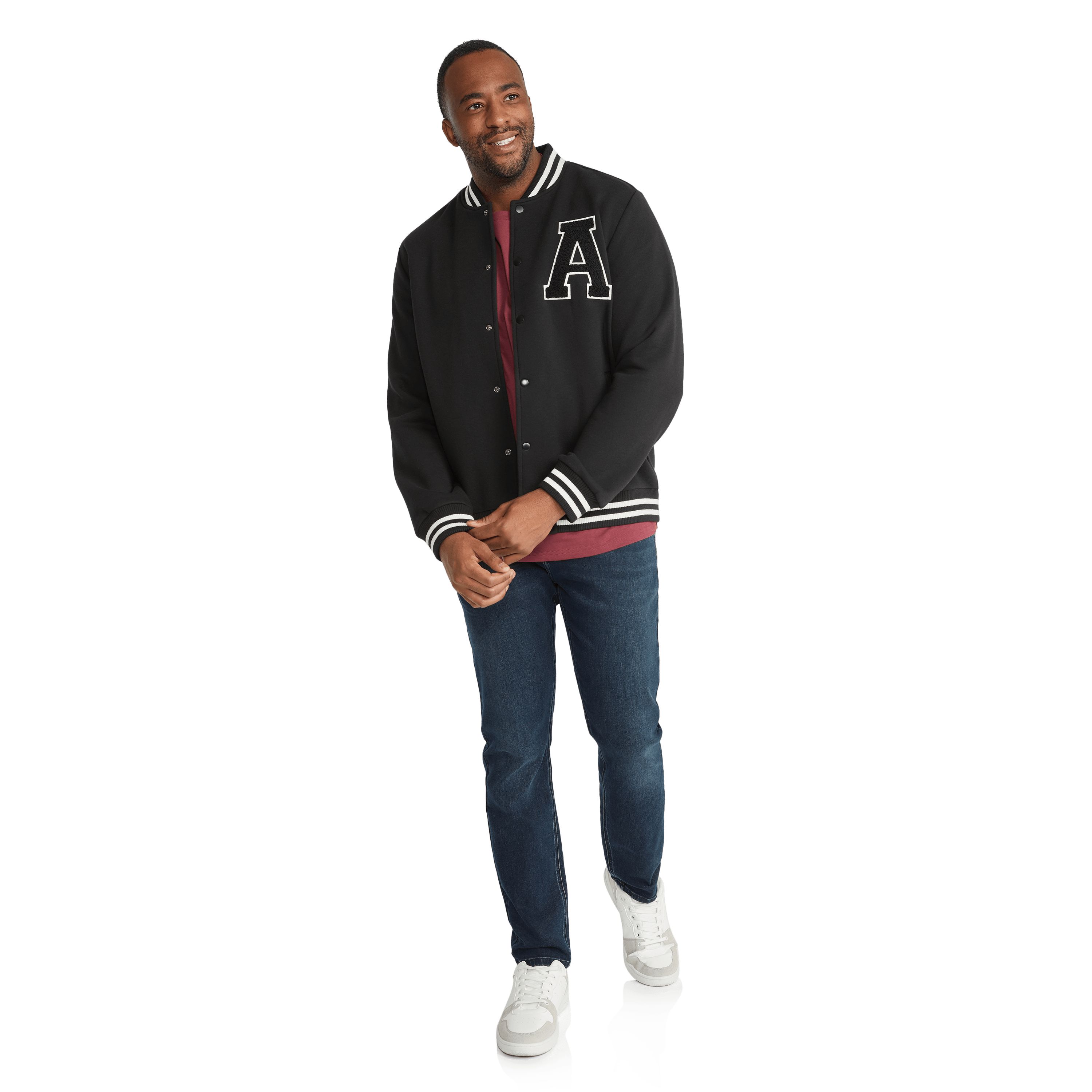 Big & Tall Letterman Jacket