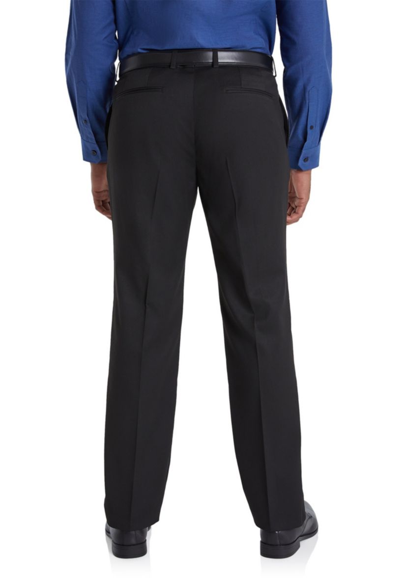 Big & Tall Vitori Textured Stretch Dress Pant