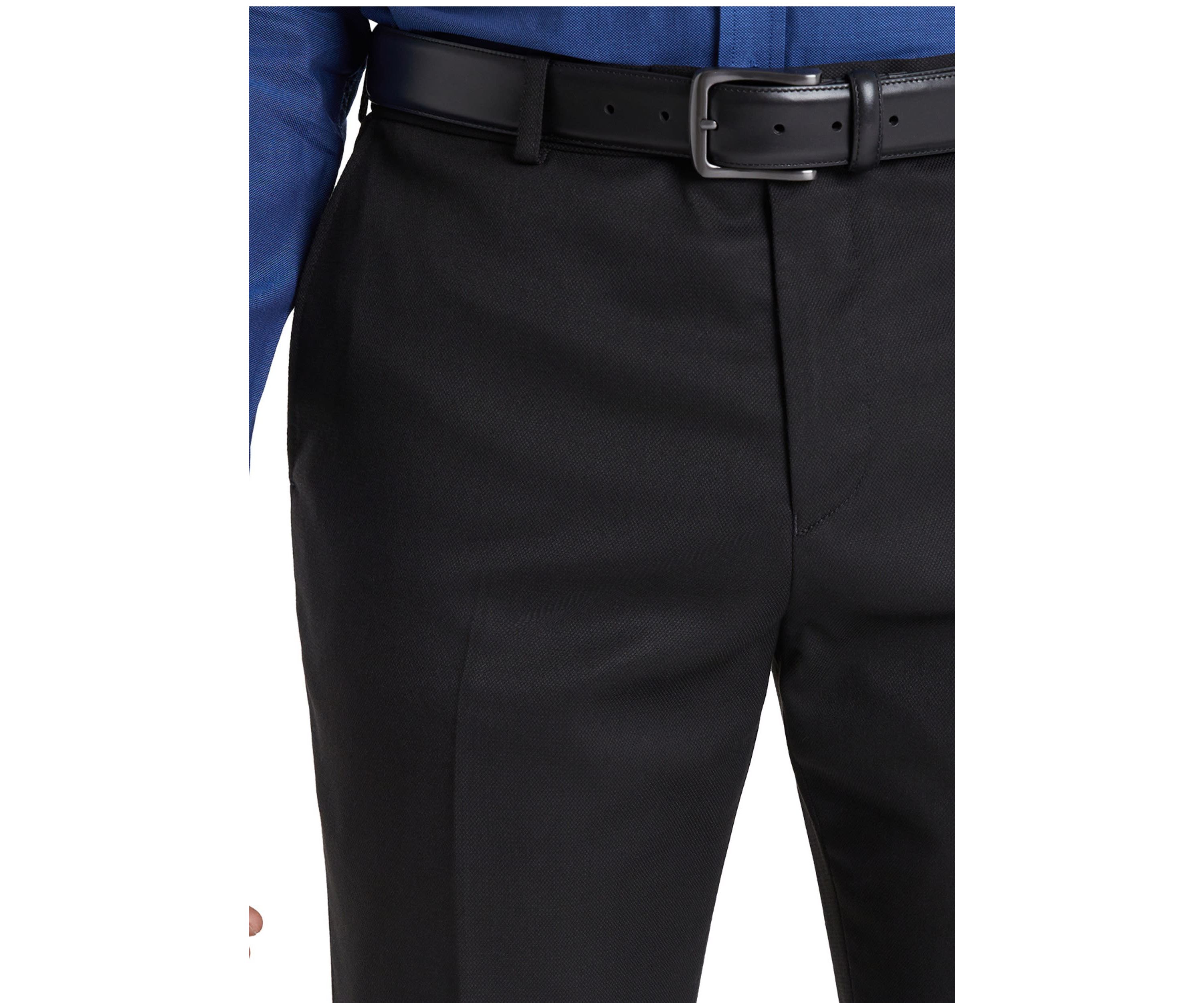 Big & Tall Vitori Textured Stretch Dress Pant
