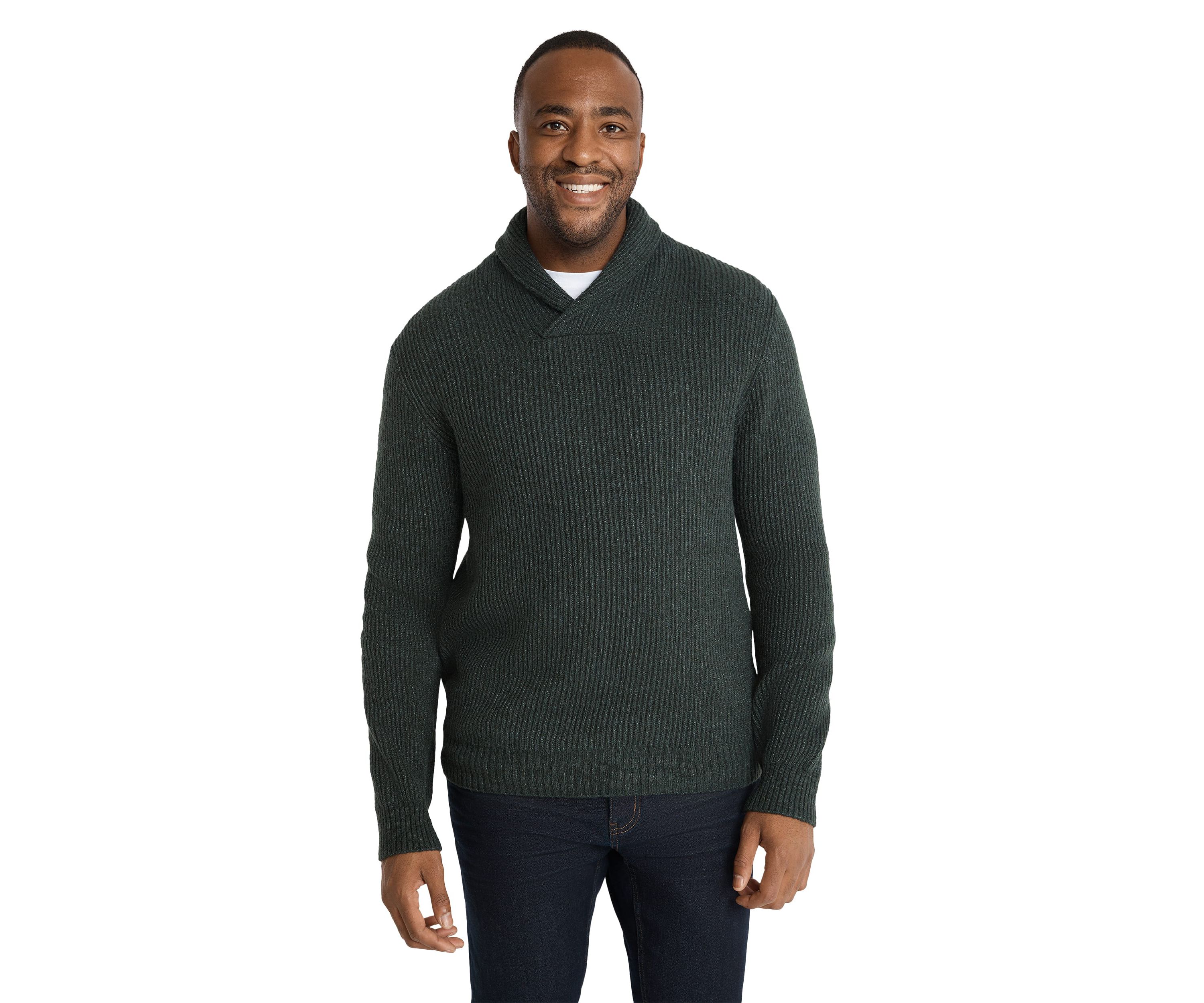 Big & Tall Porter Shawl Neck Sweater