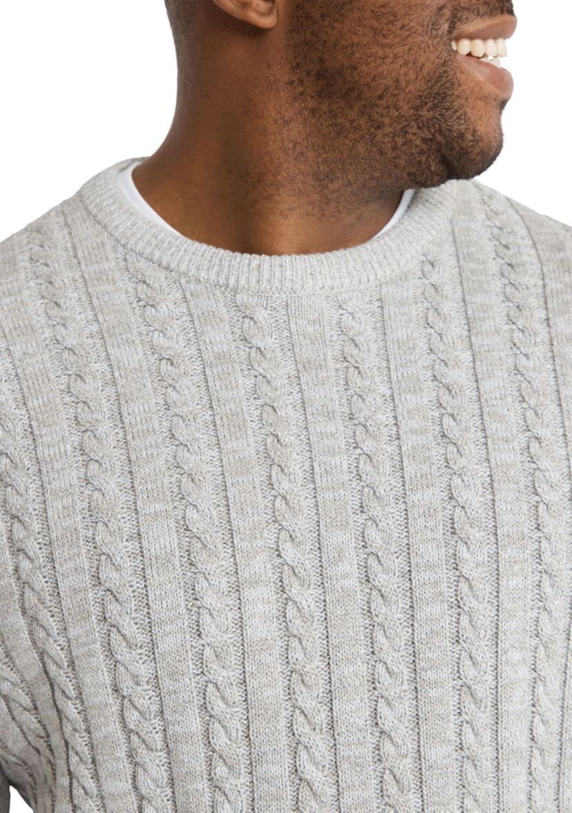 Big & Tall Rudy Cable Sweater