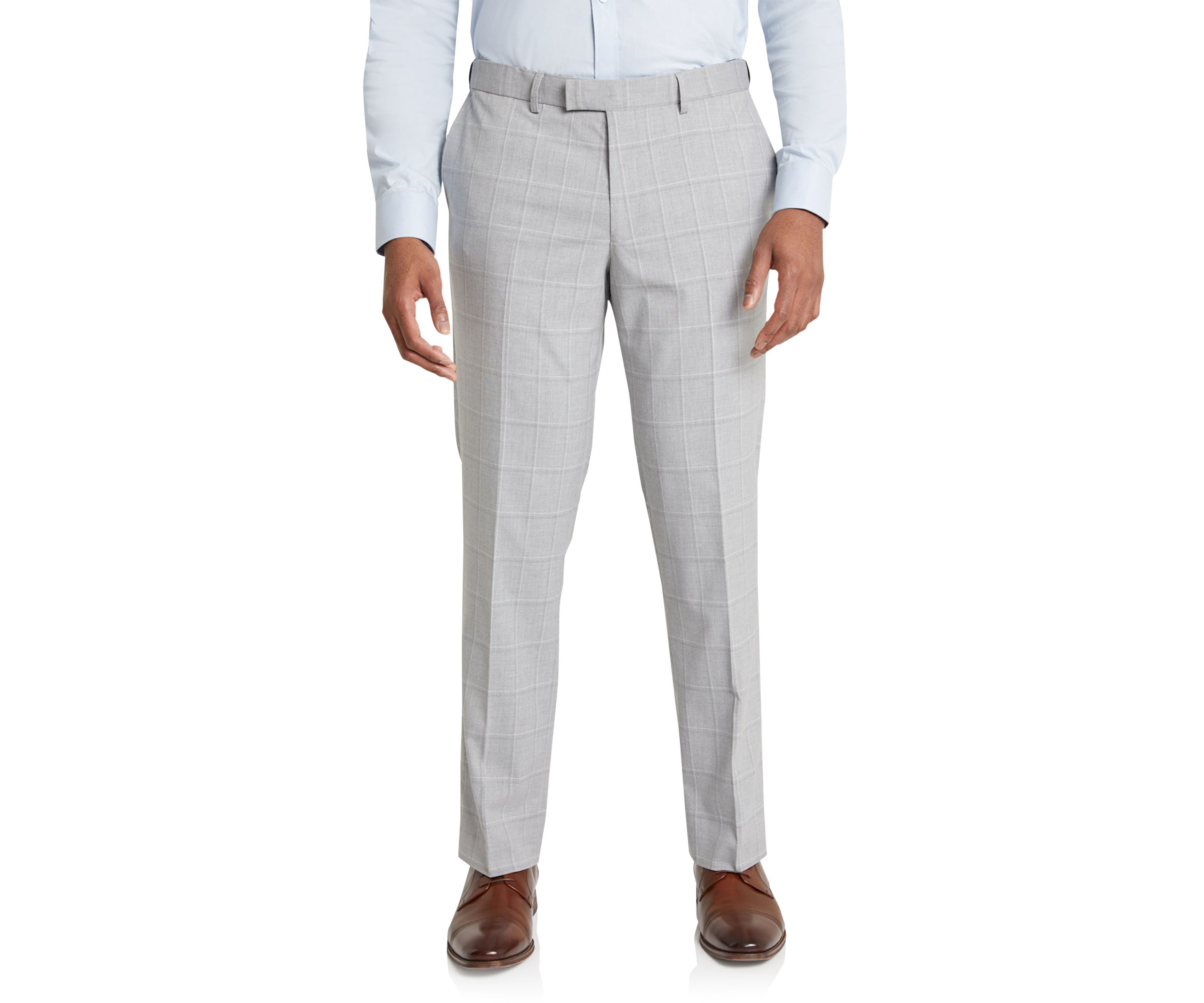Big & Tall Johnny Bigg Mens Cavill Check Dress Pant