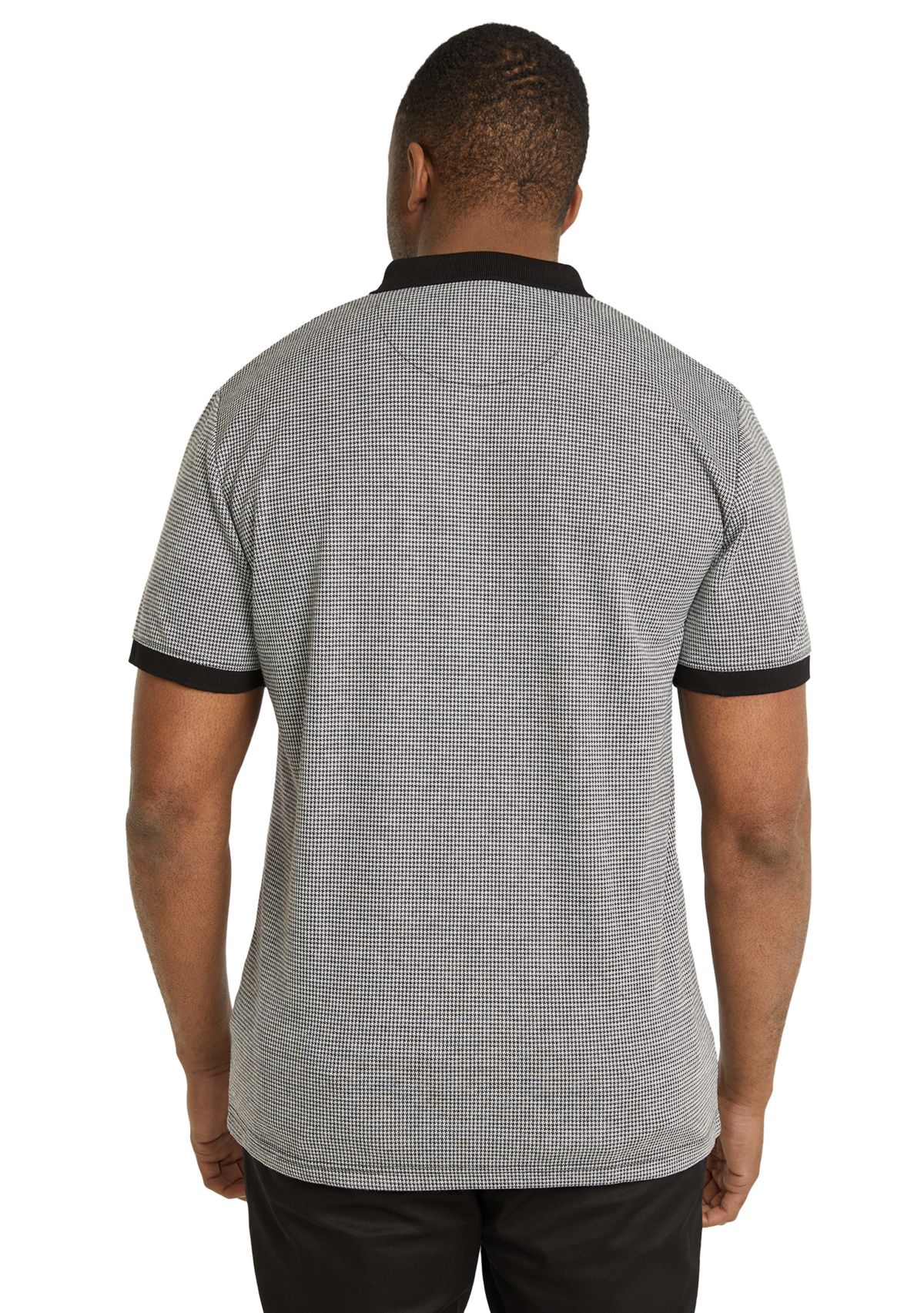 Big & Tall Colby Jacquard Polo Shirt