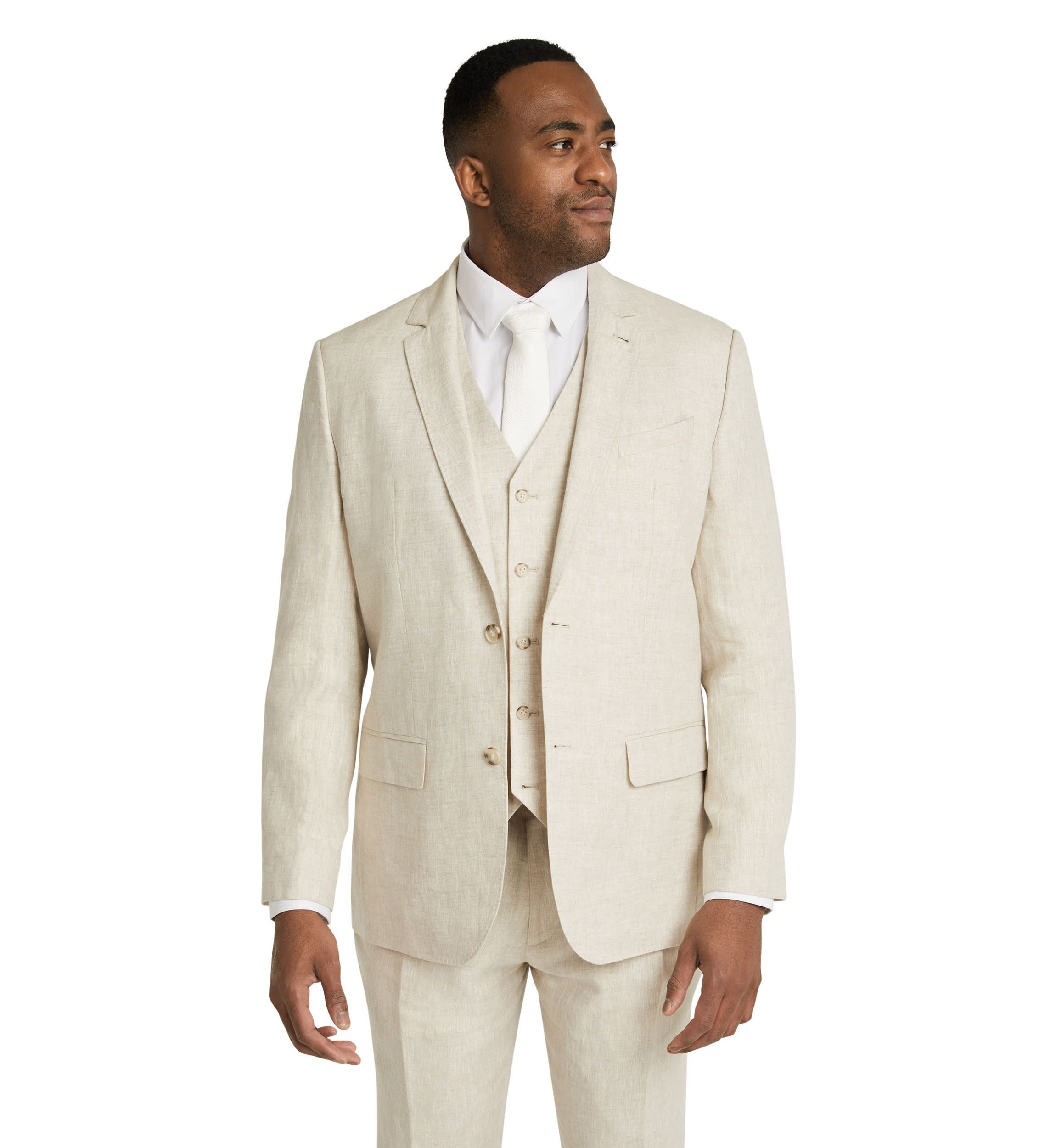 Big & Tall Johnny Bigg Mens Hemsworth Linen Suit Jacket