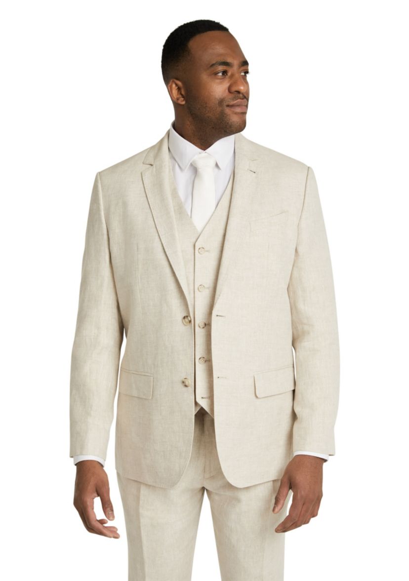 Big & Tall Johnny Bigg Mens Hemsworth Linen Suit Jacket