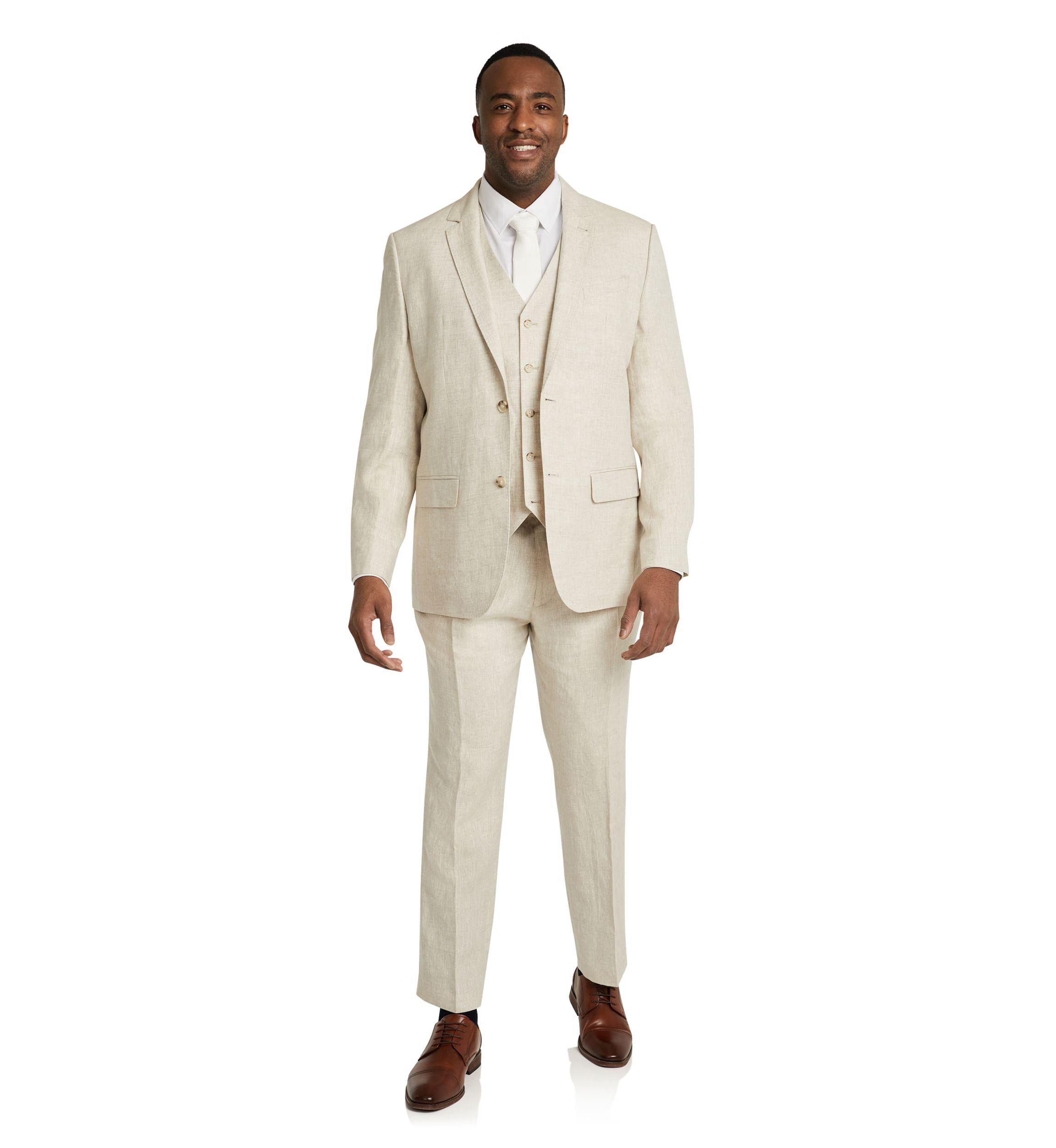 Big & Tall Johnny Bigg Mens Hemsworth Linen Suit Jacket
