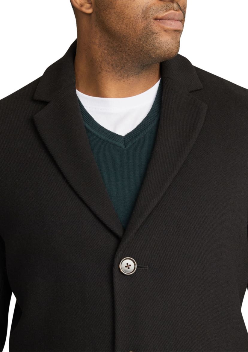 Big & Tall Xavier Wool Blend Overcoat