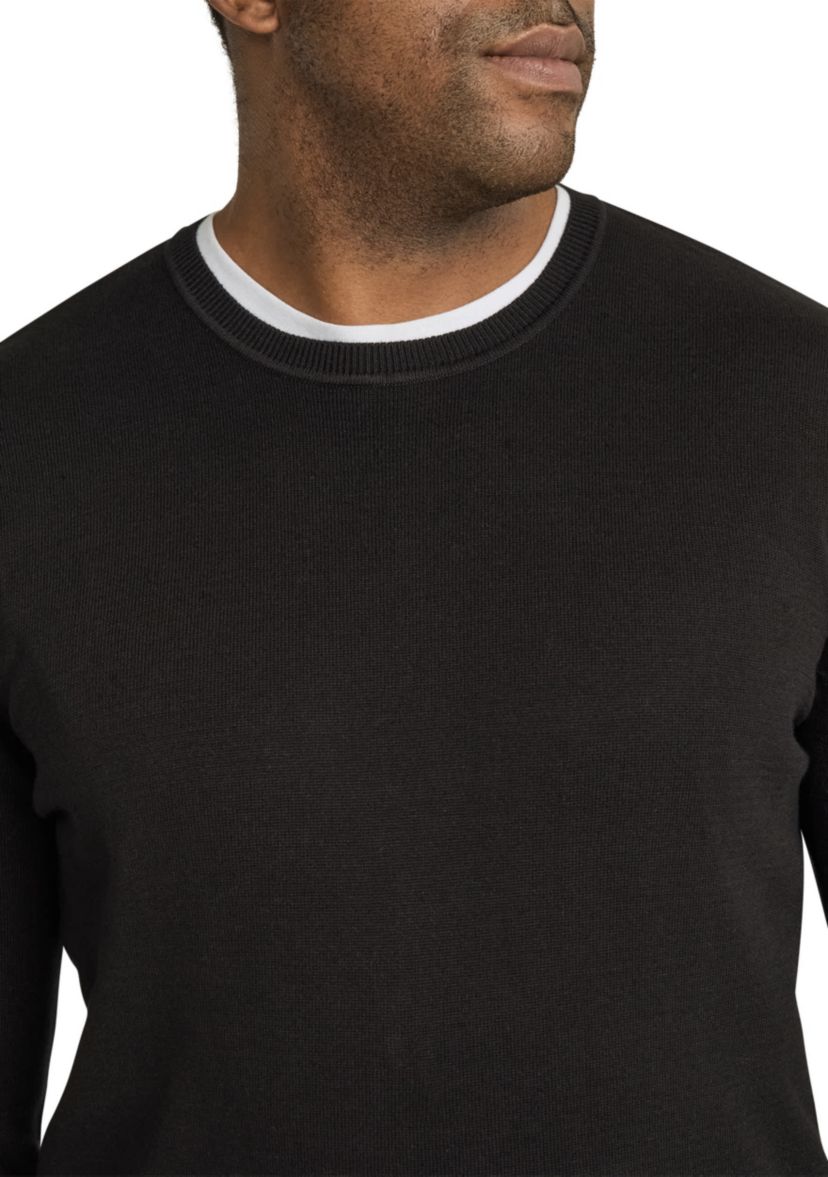 Big & Tall Essential Crew Neck Sweater