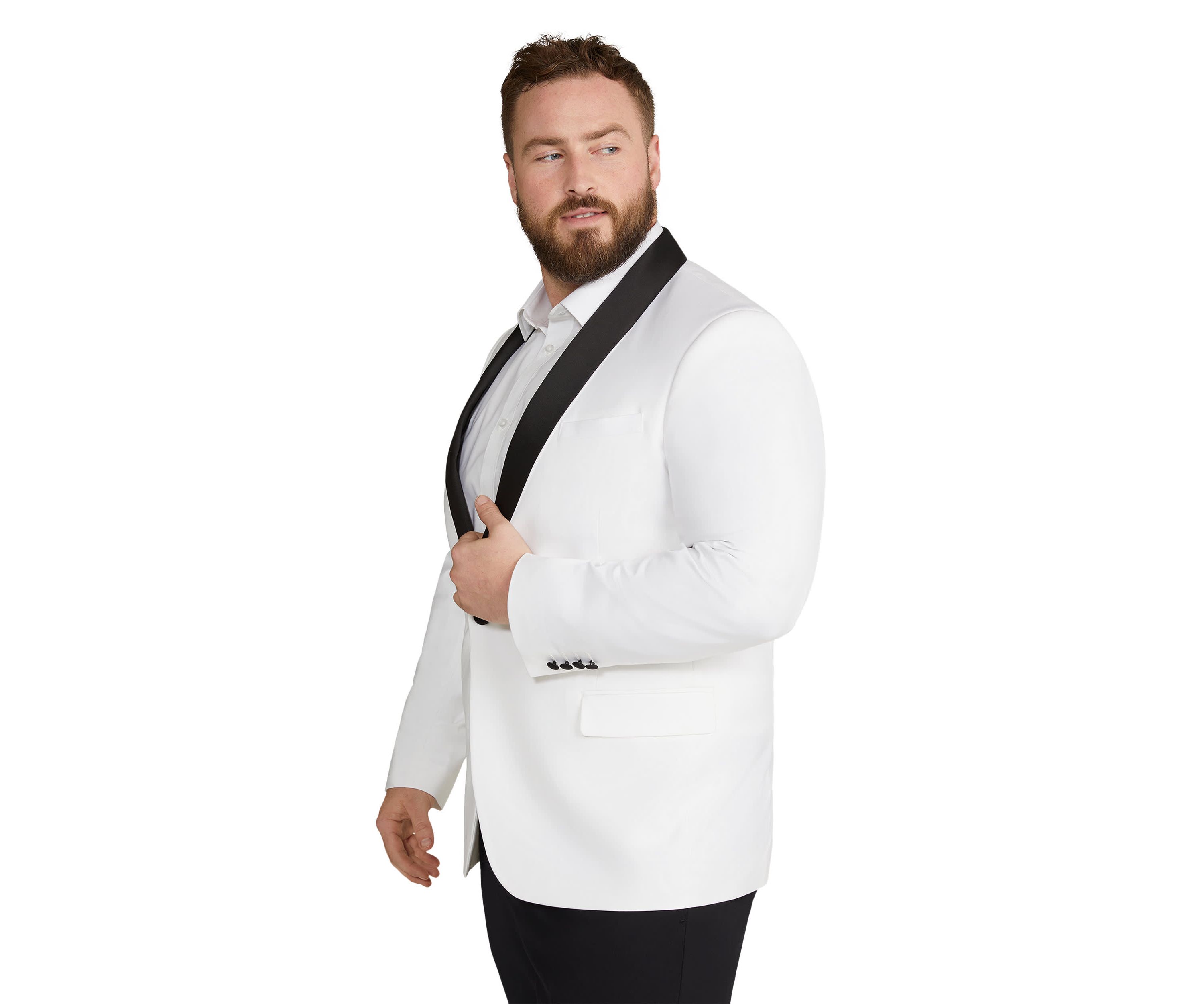Big & Tall Pierce Tuxedo Suit Jacket