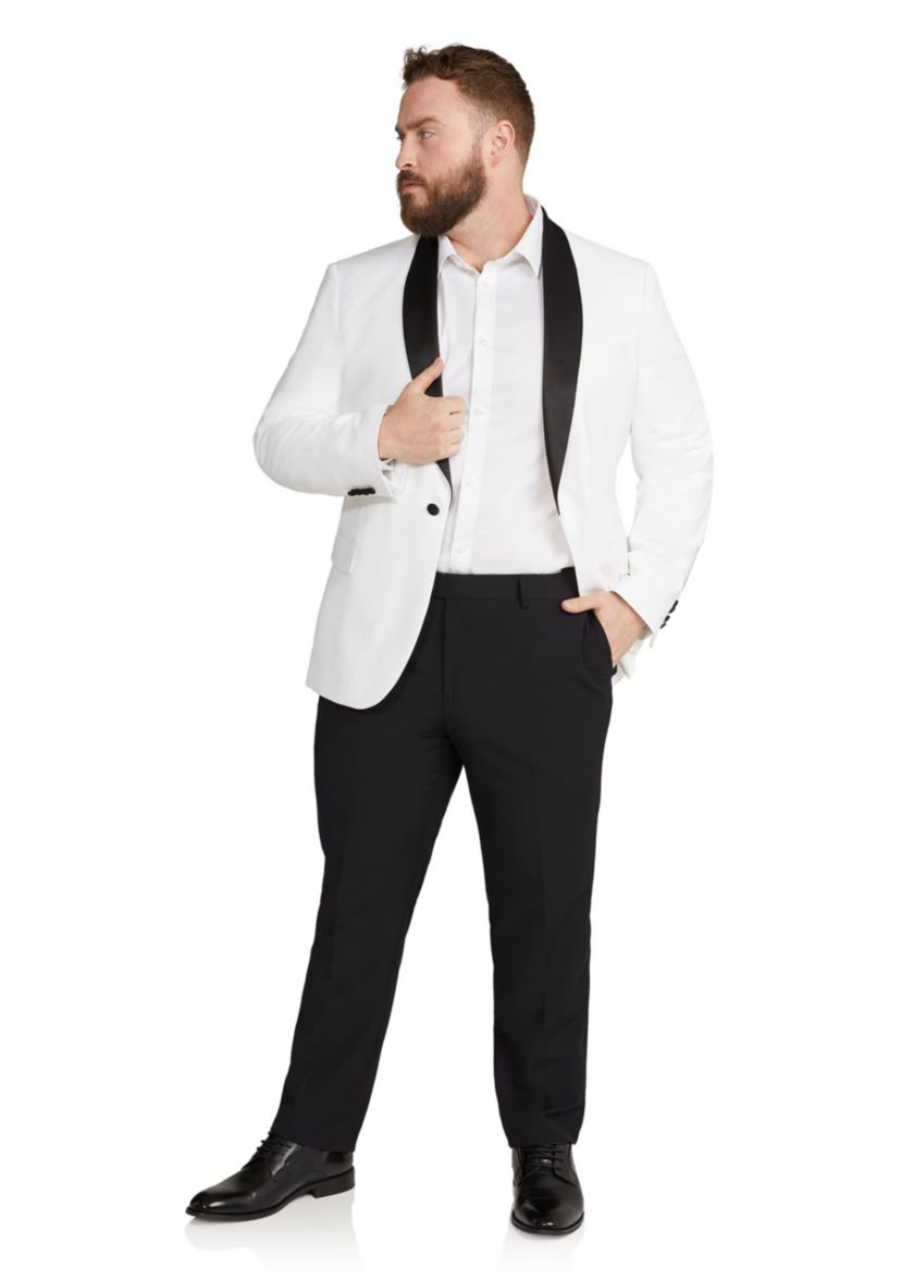 Big & Tall Pierce Tuxedo Suit Jacket