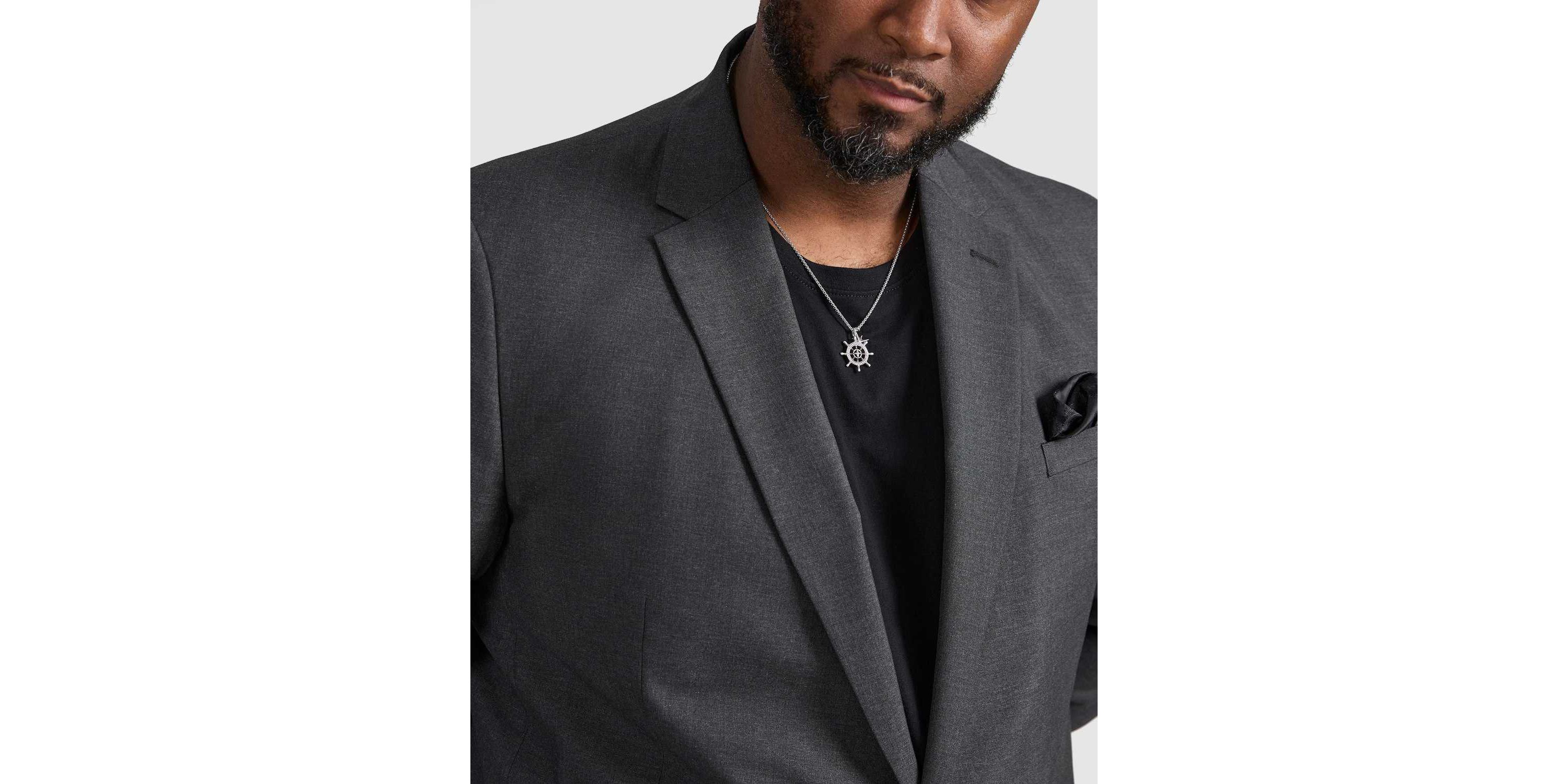 Big & Tall Raymond 2 Button Suit Jacket