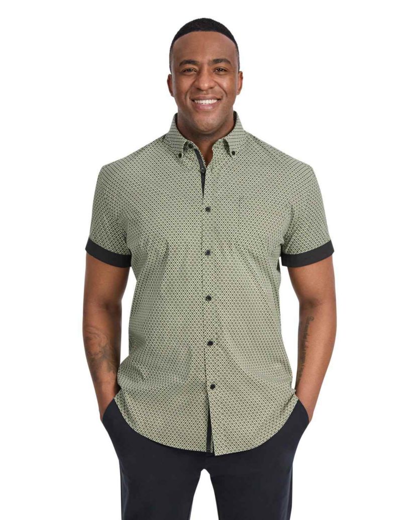 Big & Tall Diamond Stretch Shirt