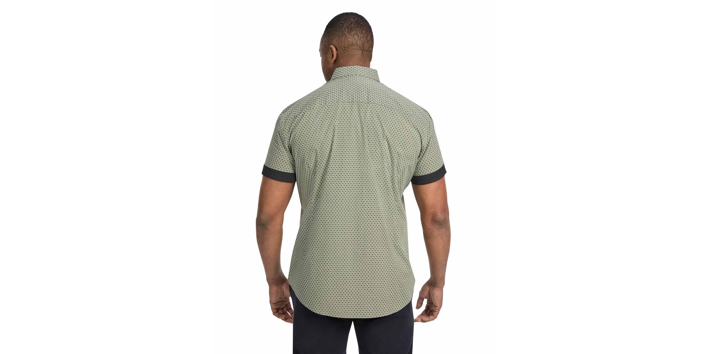 Big & Tall Diamond Stretch Shirt