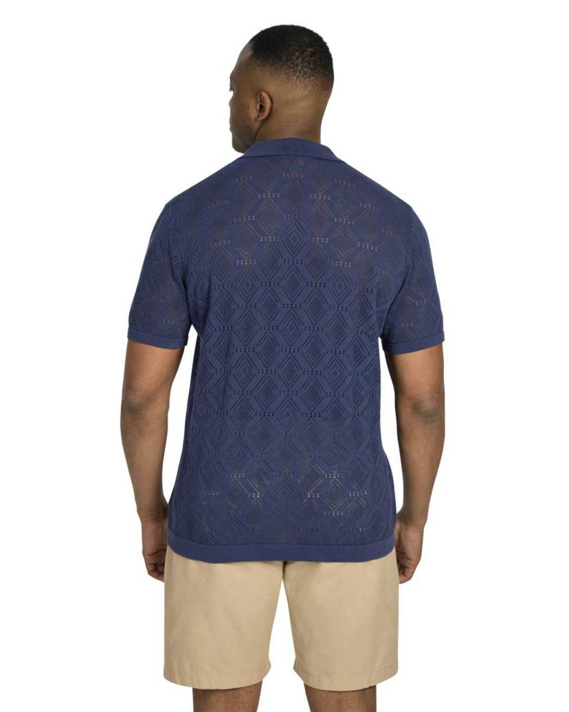 Big & Tall Alfred Relaxed Fit Knit Shirt