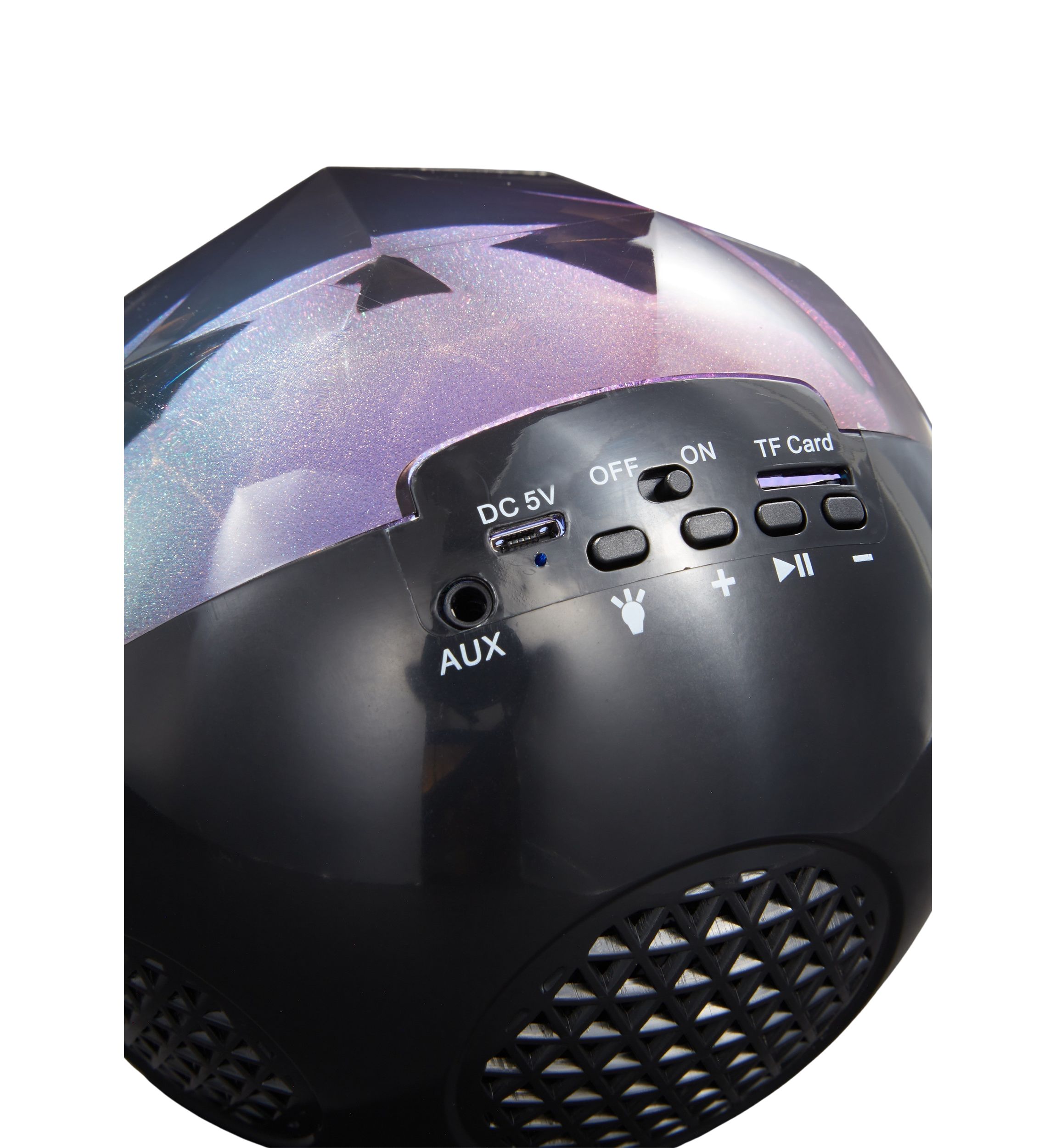 LED Crystal Ball Speaker 