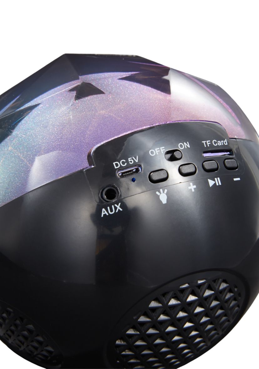 LED Crystal Ball Speaker 