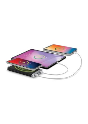 Leather Wireless Charging Power Bank