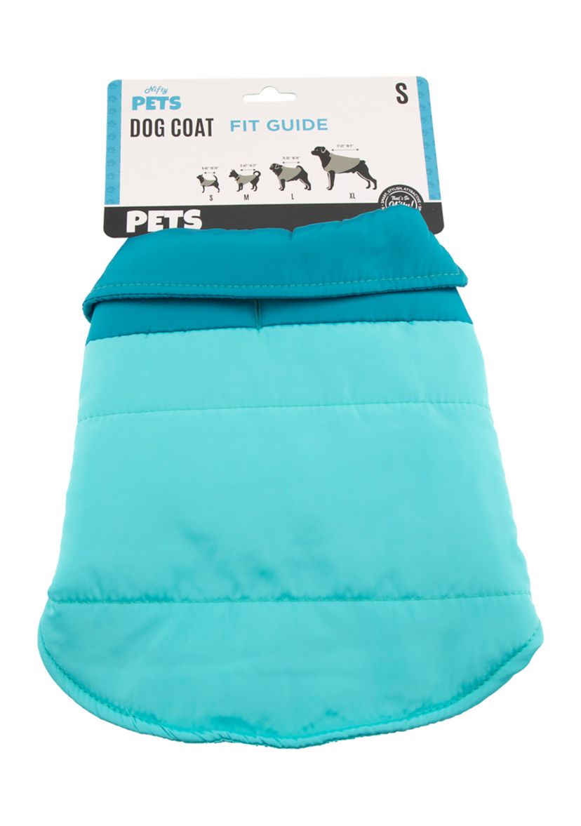 Color Block Dog Coat