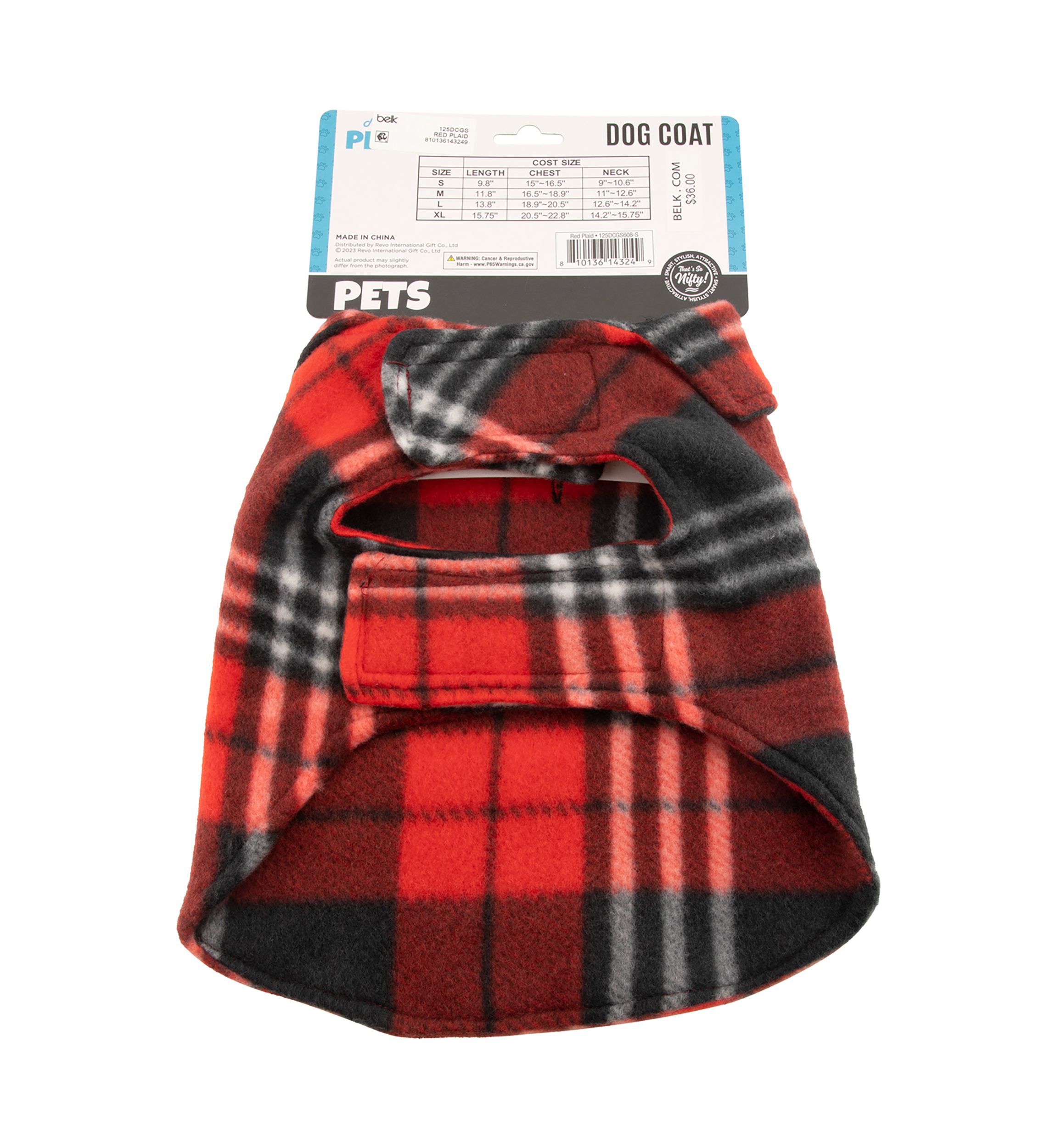 Fleece Dog Vest