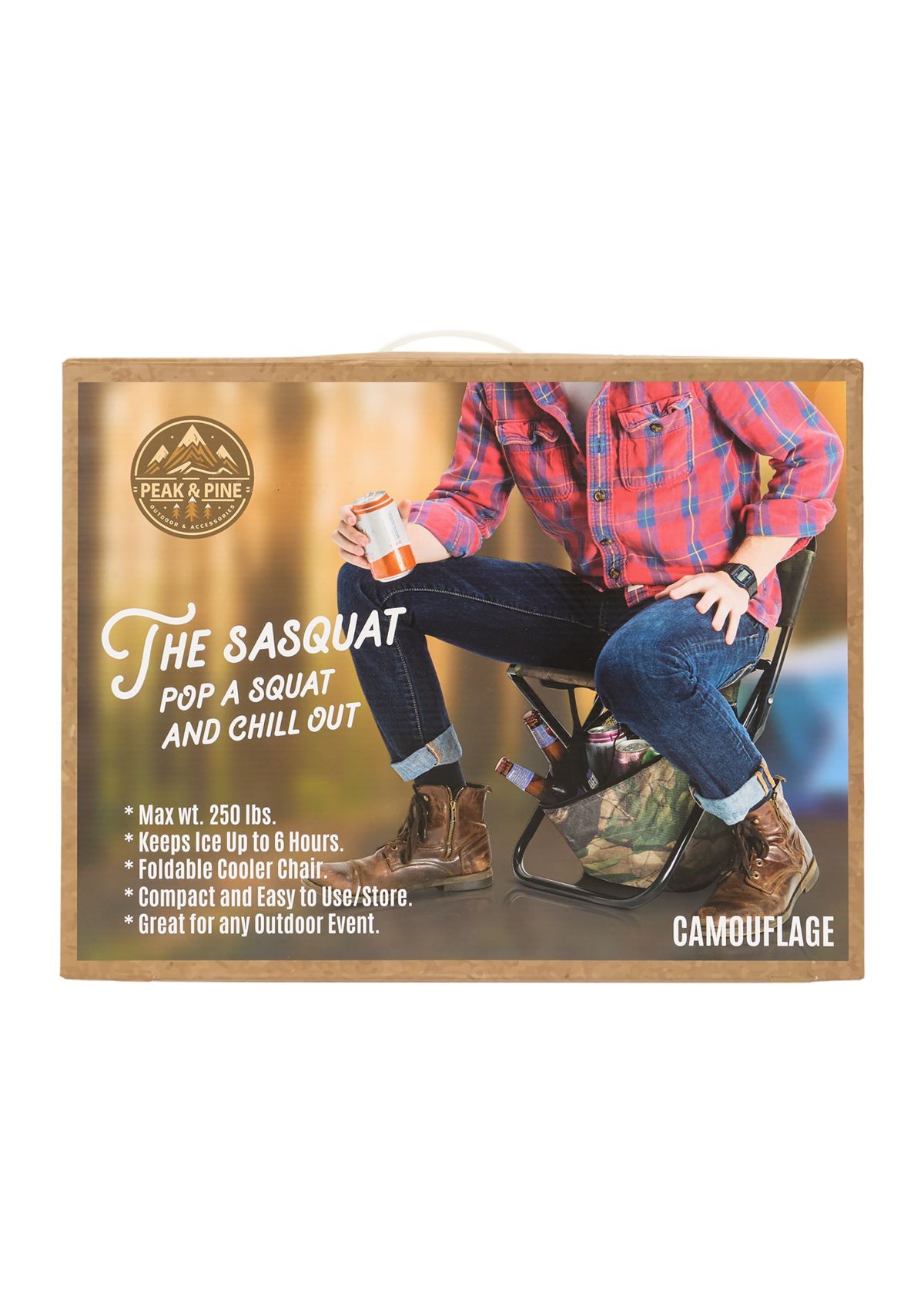 Sasquat Foldable Chair with Cooler