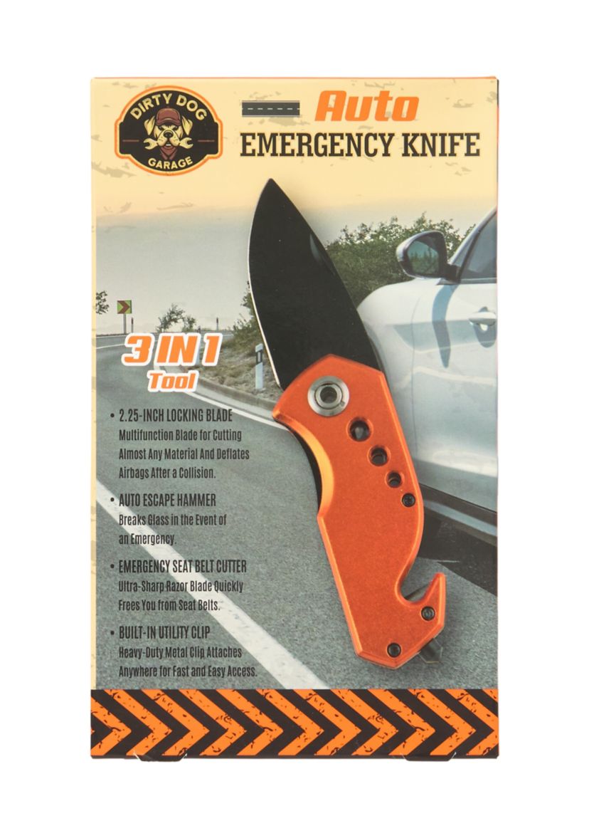 Dirty Dog Garage Auto Emergency Knife | Belk