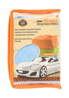 Dirty Dog Garage Men's Microfiber Towels - 20 Piece Set