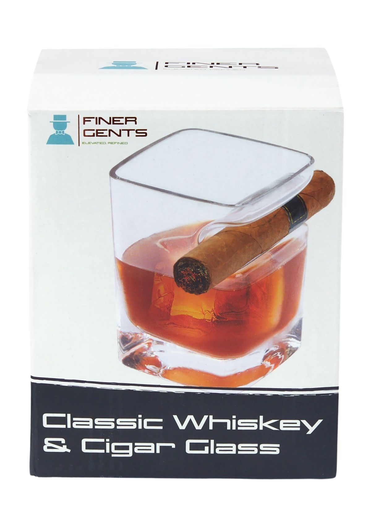 Classic Whiskey and Cigar Glass
