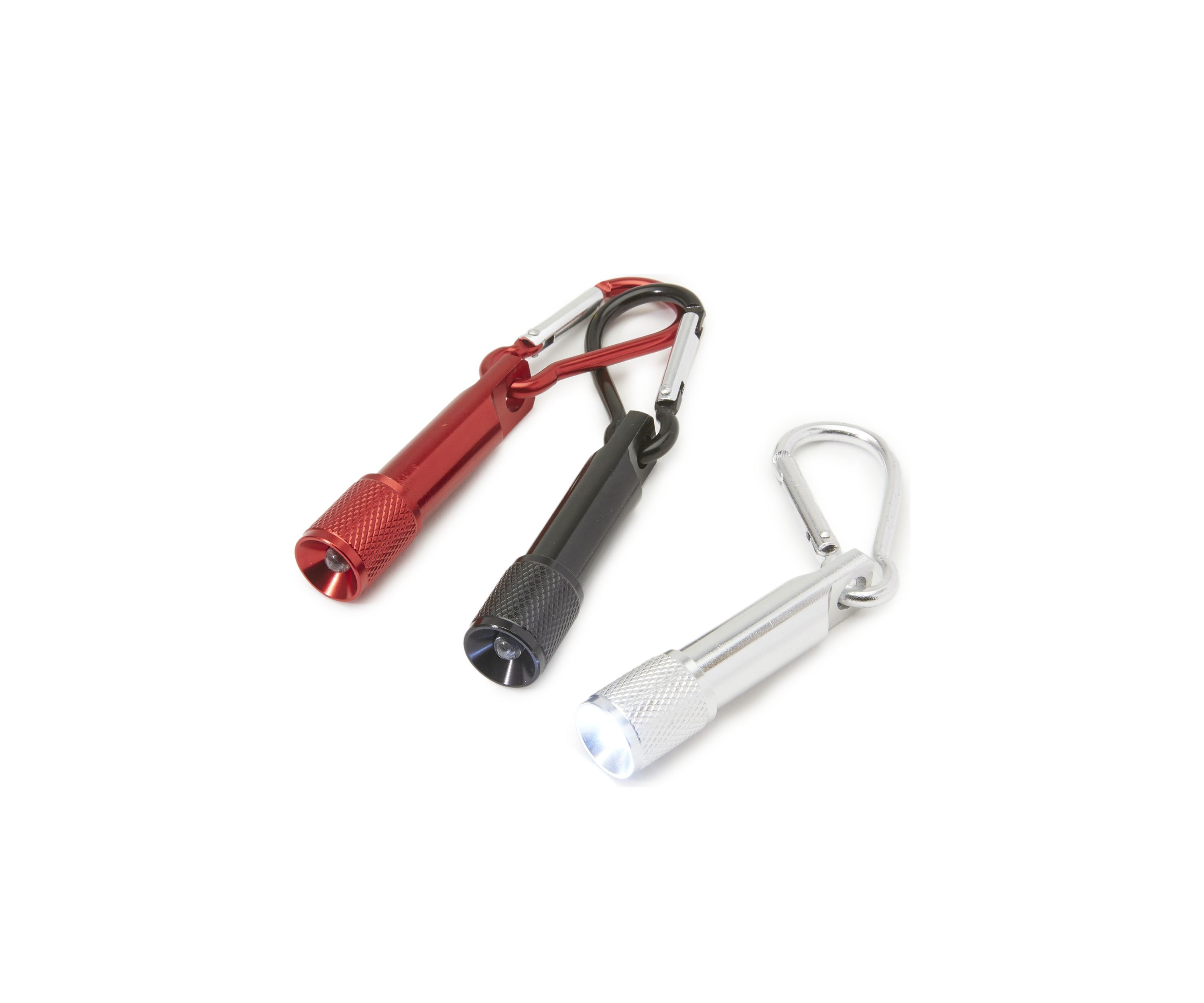 Carabiner Clip Flashlights - 3 Pack