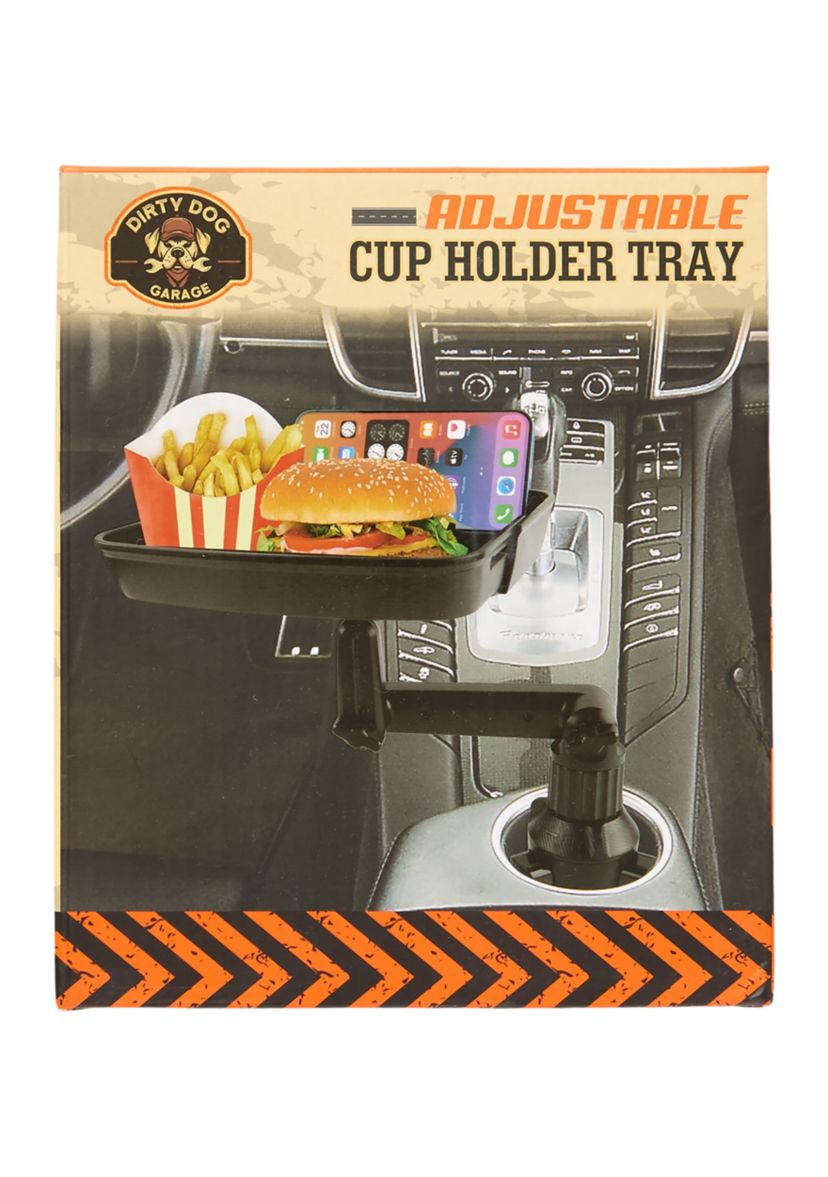 Adjustable Cup Holder Tray