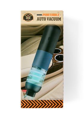 Dirty Dog Garage Men's Portable Car Vacuum, Black
