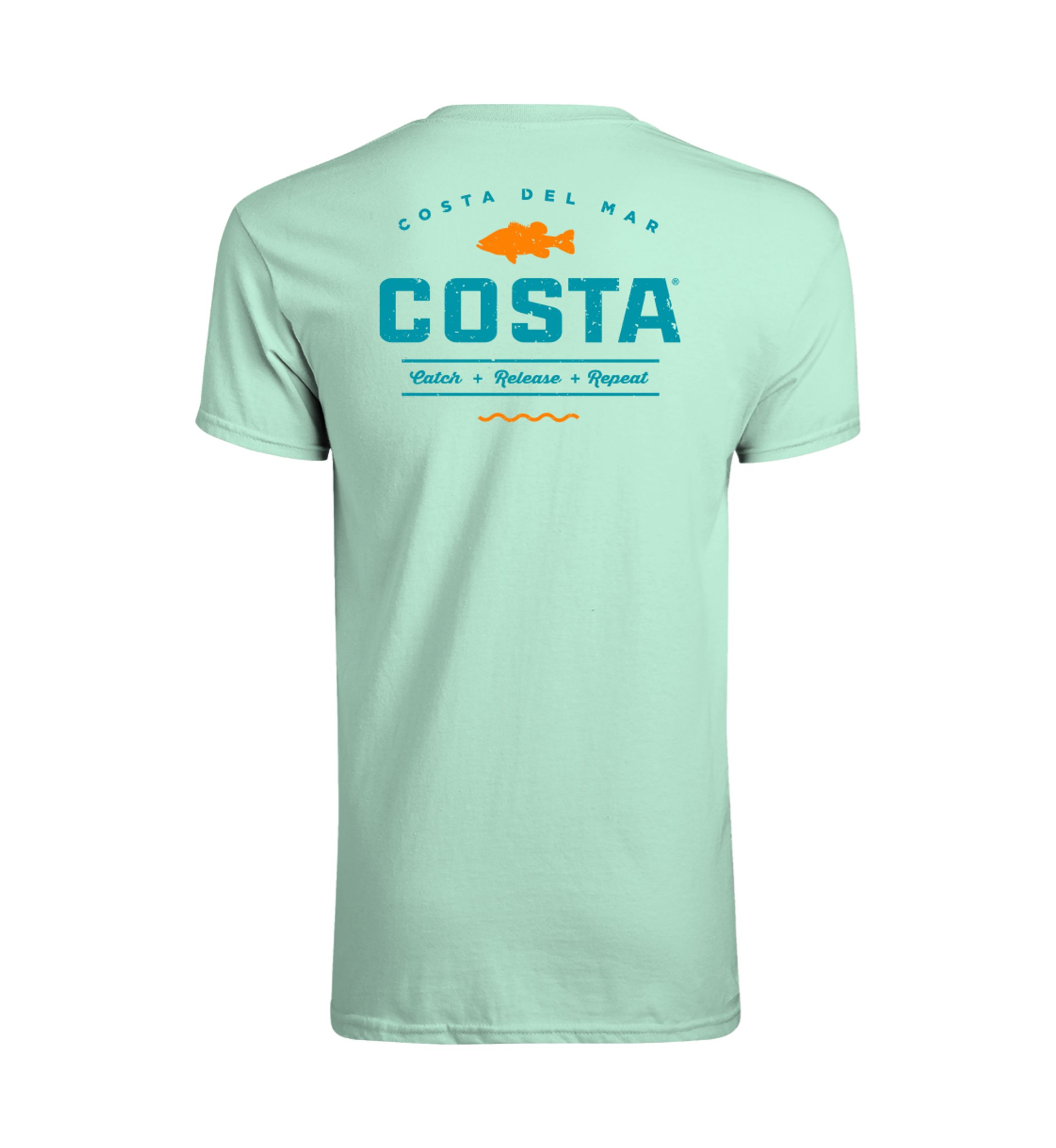 Mens Short Sleeve Topwater Graphic T-Shirt