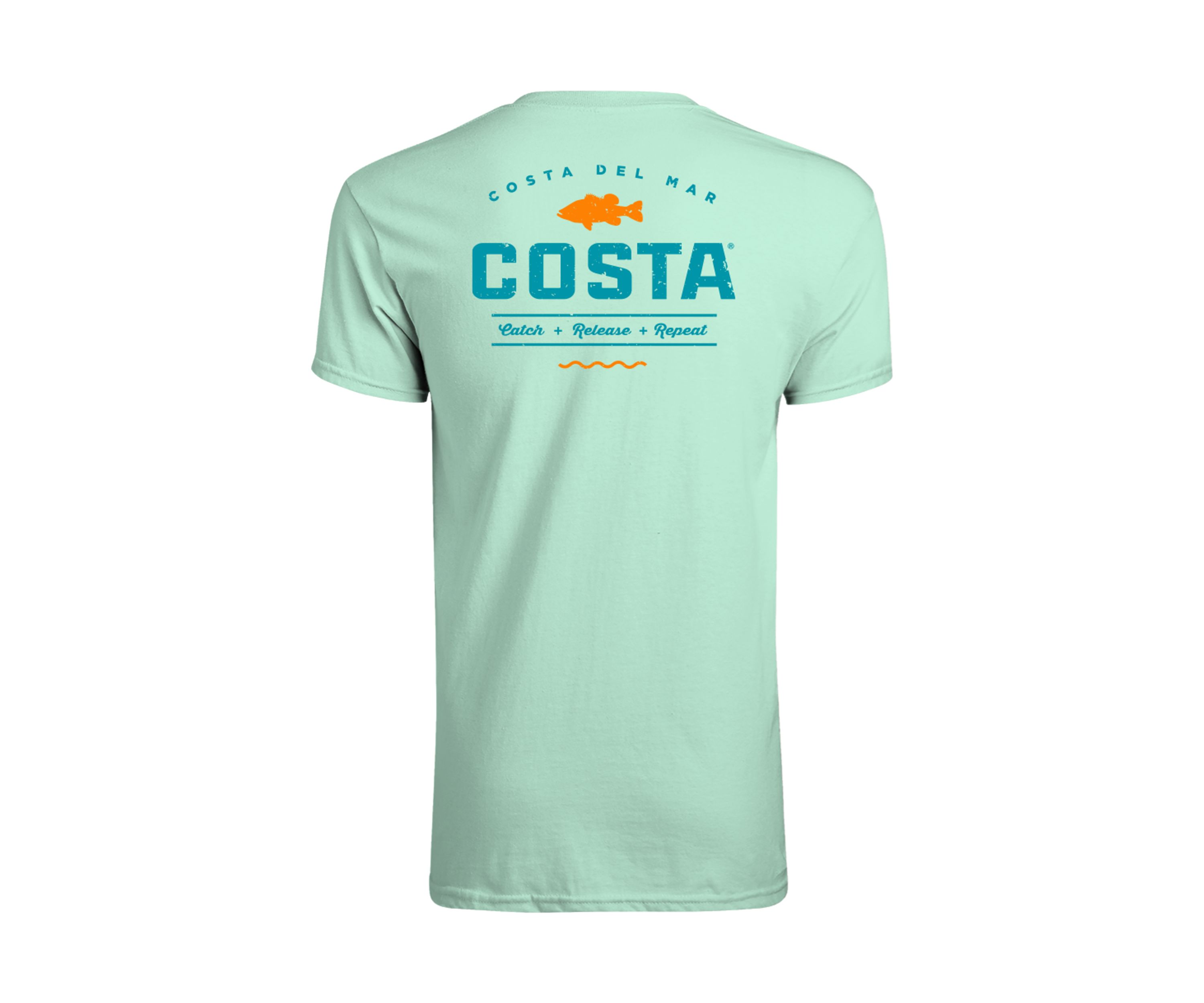 Mens Short Sleeve Topwater Graphic T-Shirt