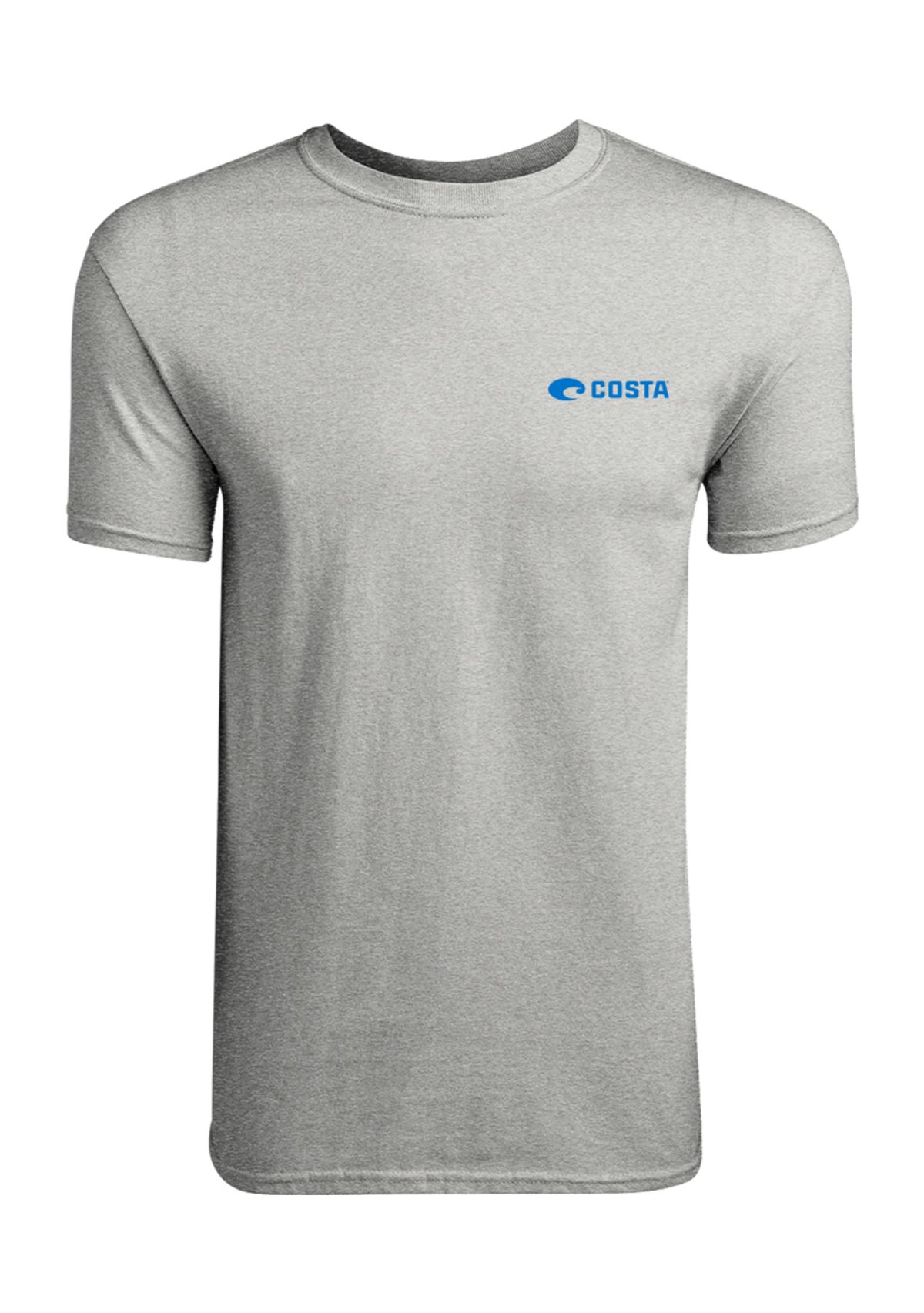 Mens Short Sleeve Emblem Marlin Graphic T-Shirt