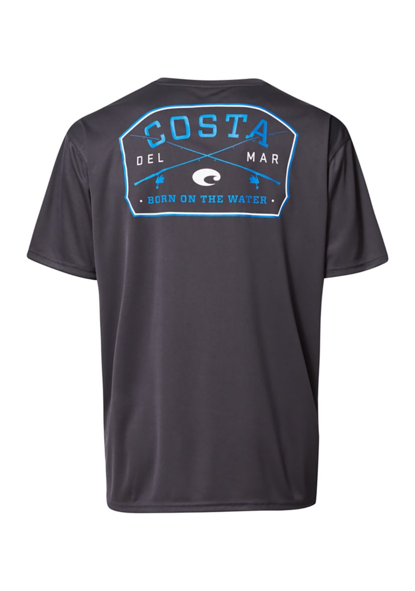 Mens Tech Spinners Knit Graphic T-Shirt