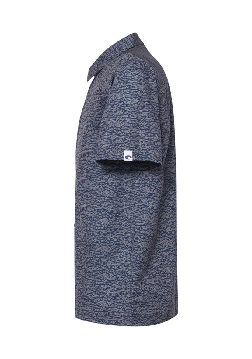 Mens Hybrid Tech Button Down Shirt 