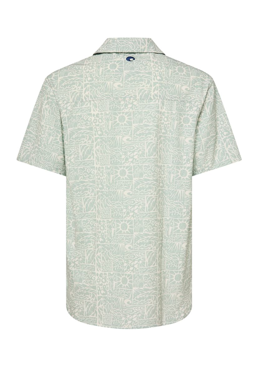 Mens Camp Tech Woven Printed Shirt