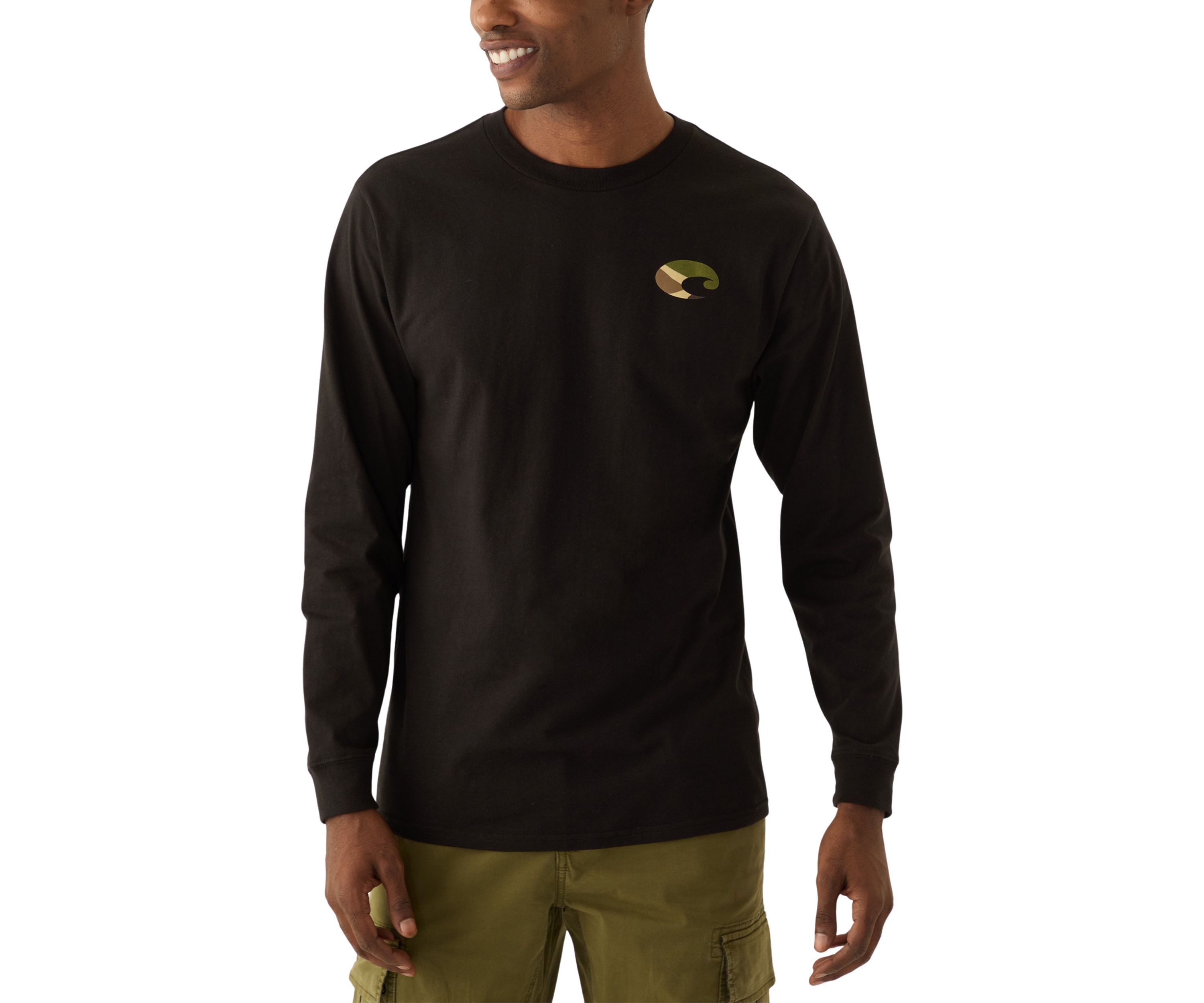 Mens The Hunt Long Sleeve Graphic T-Shirt