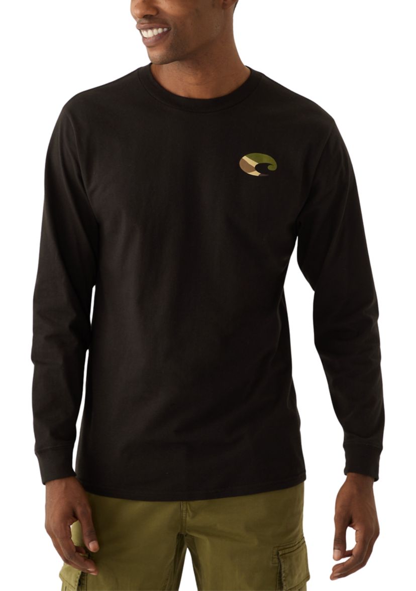 Mens The Hunt Long Sleeve Graphic T-Shirt