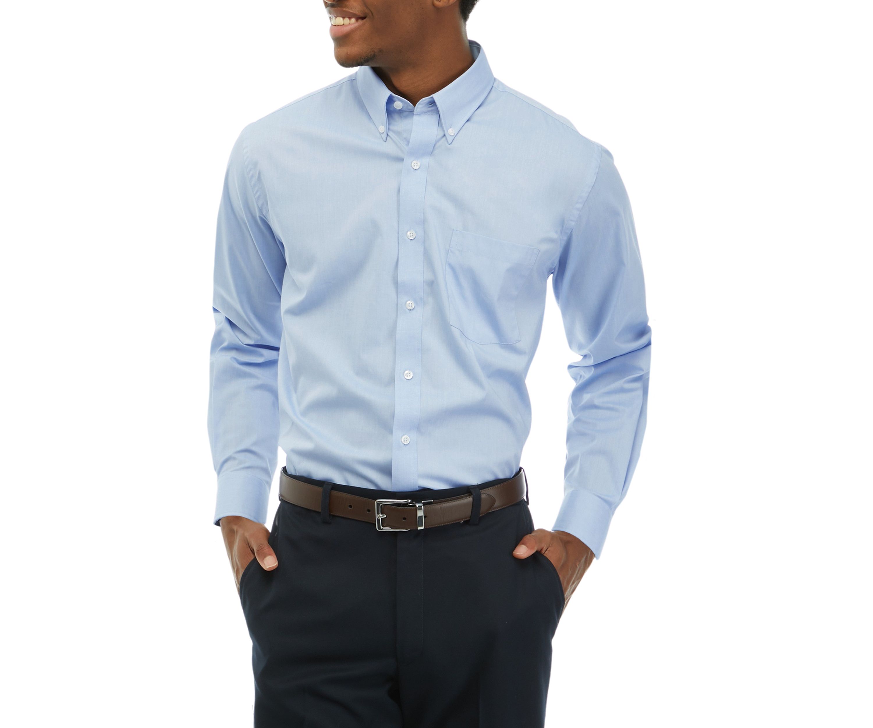 Pinpoint Button Down Shirt