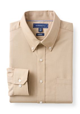 Crown & Ivy Men's Button Down Oxford Shirt