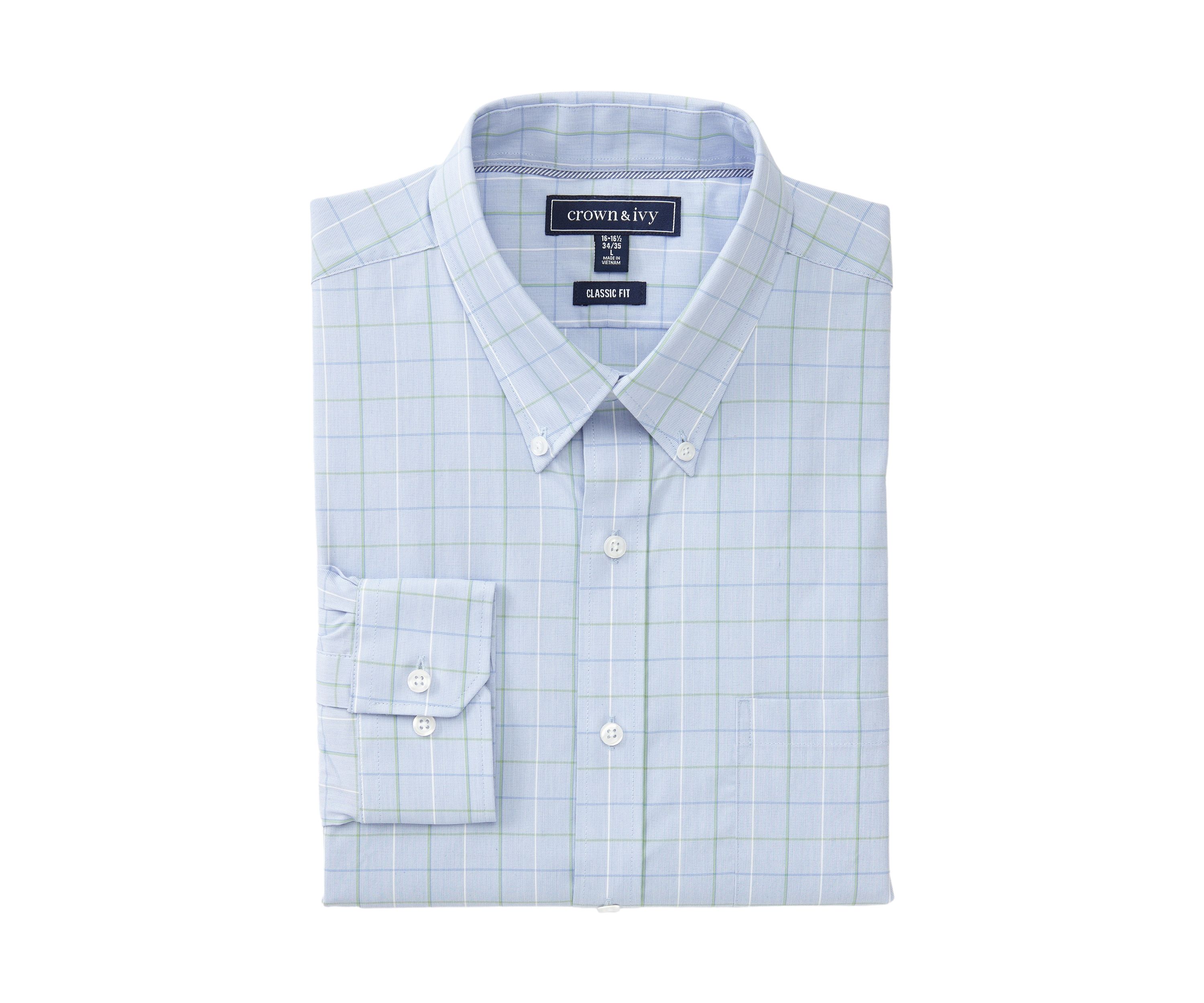 Patterned Button Down Shirt