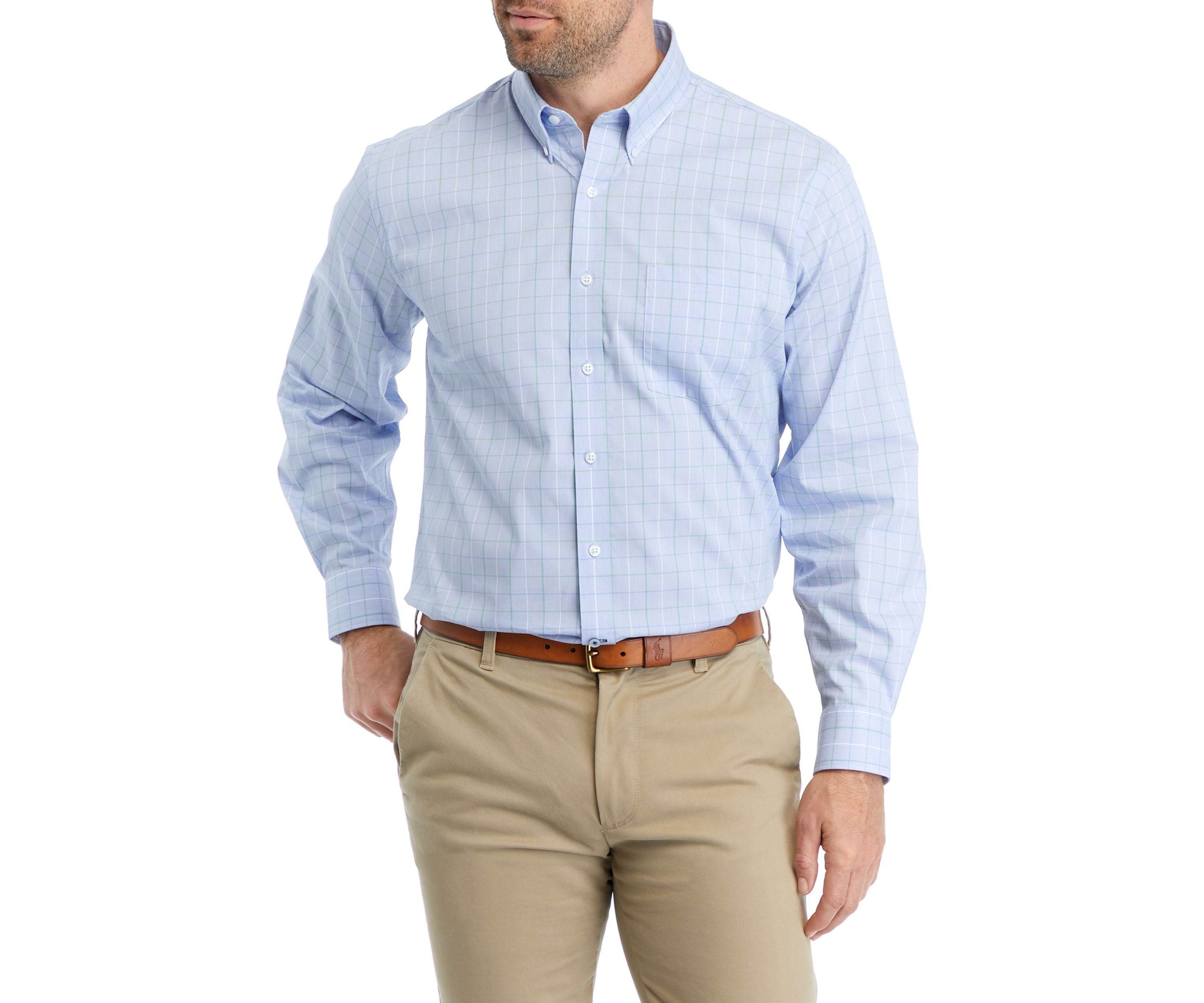 Patterned Button Down Shirt