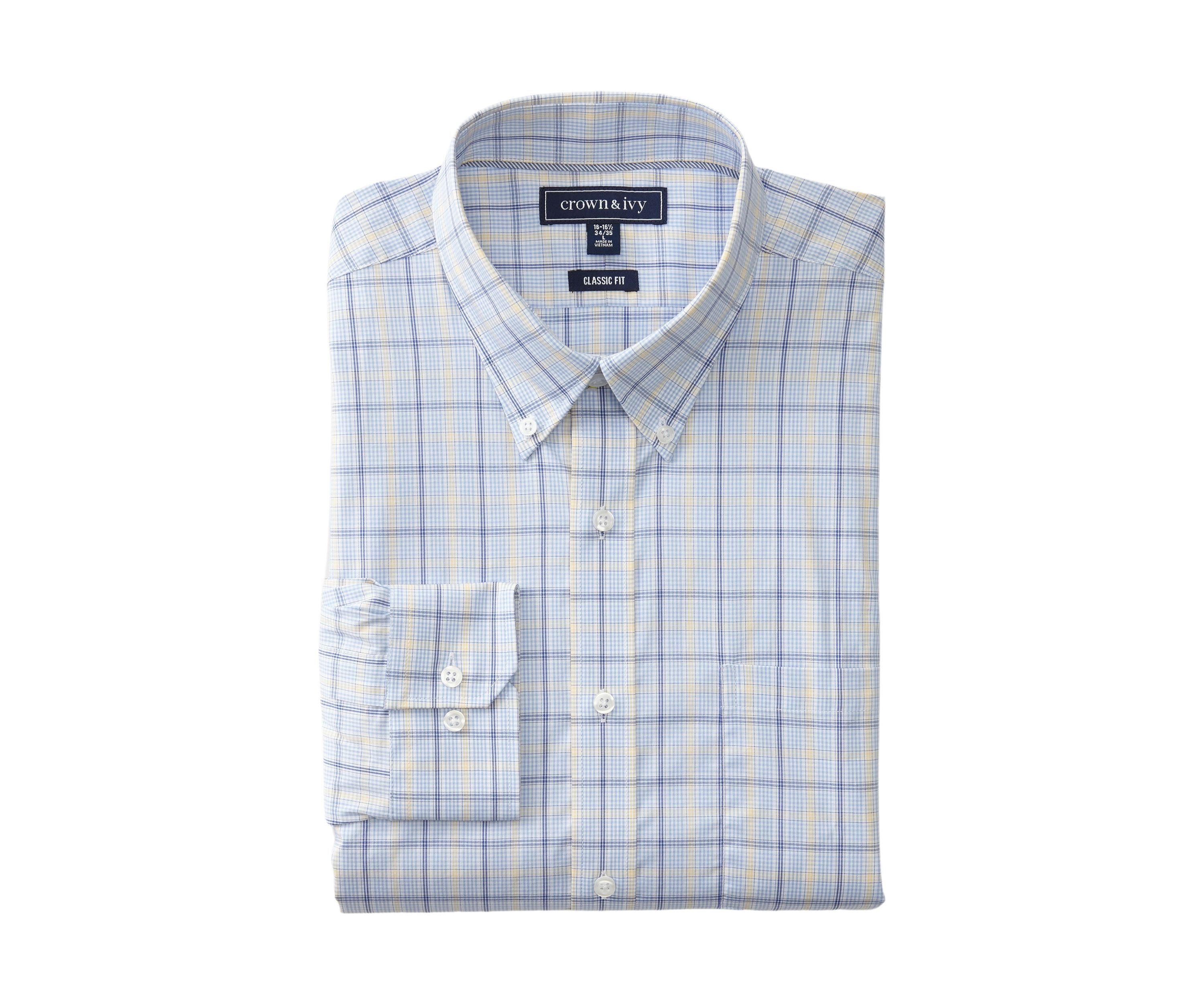 Plaid Dress Shirt 